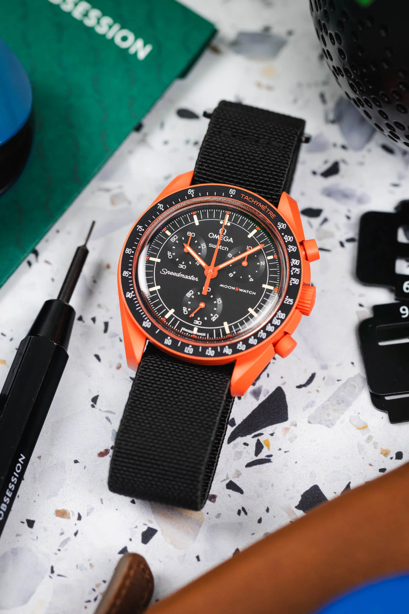Erika's Originals NASA MN™ Strap in FULL BLACK with BLACK Hardware - Image 6