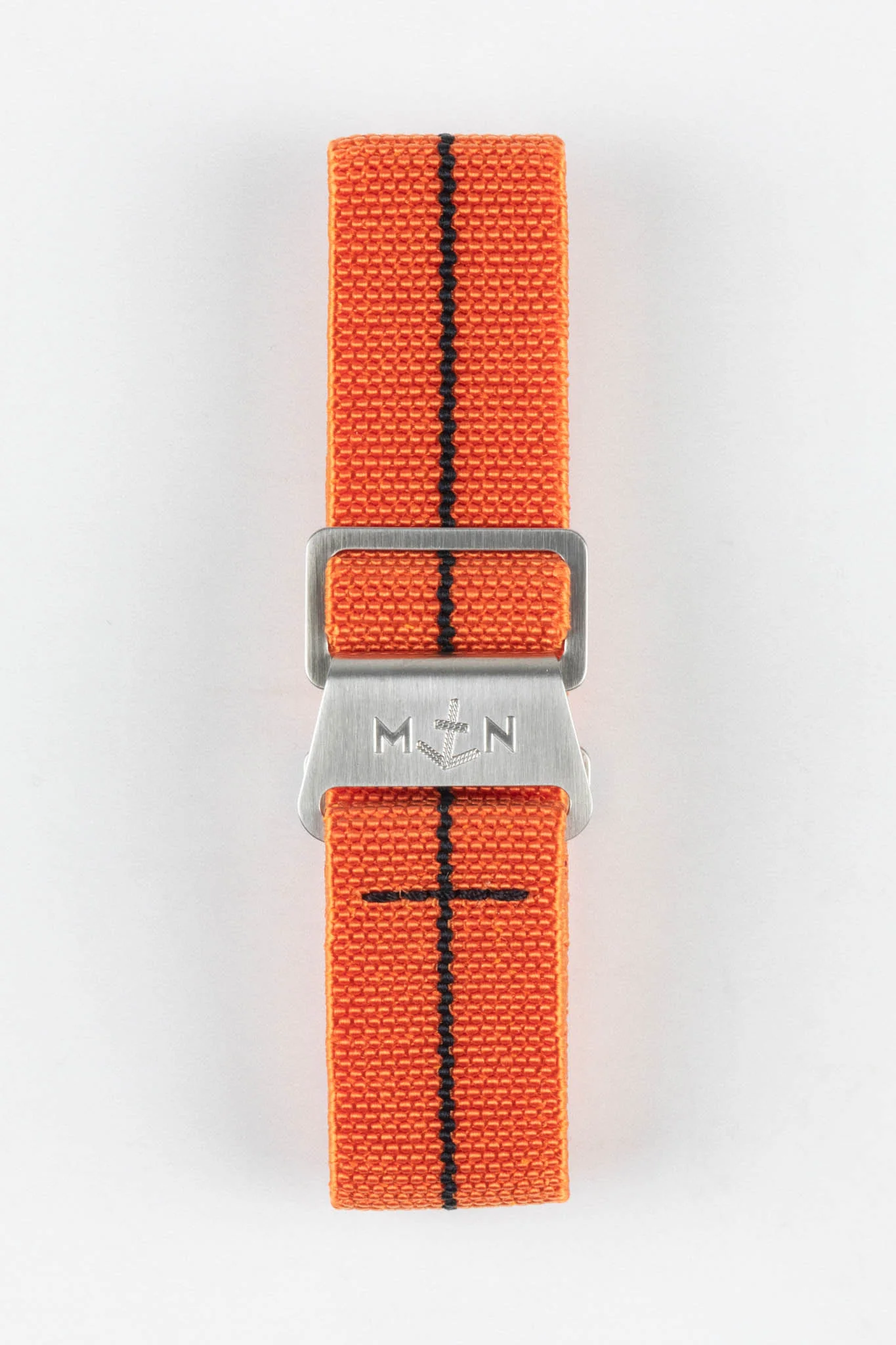 Erika's Originals ORANGE MN™ Strap with BLACK Centerline - BRUSHED Hardware - Image 10