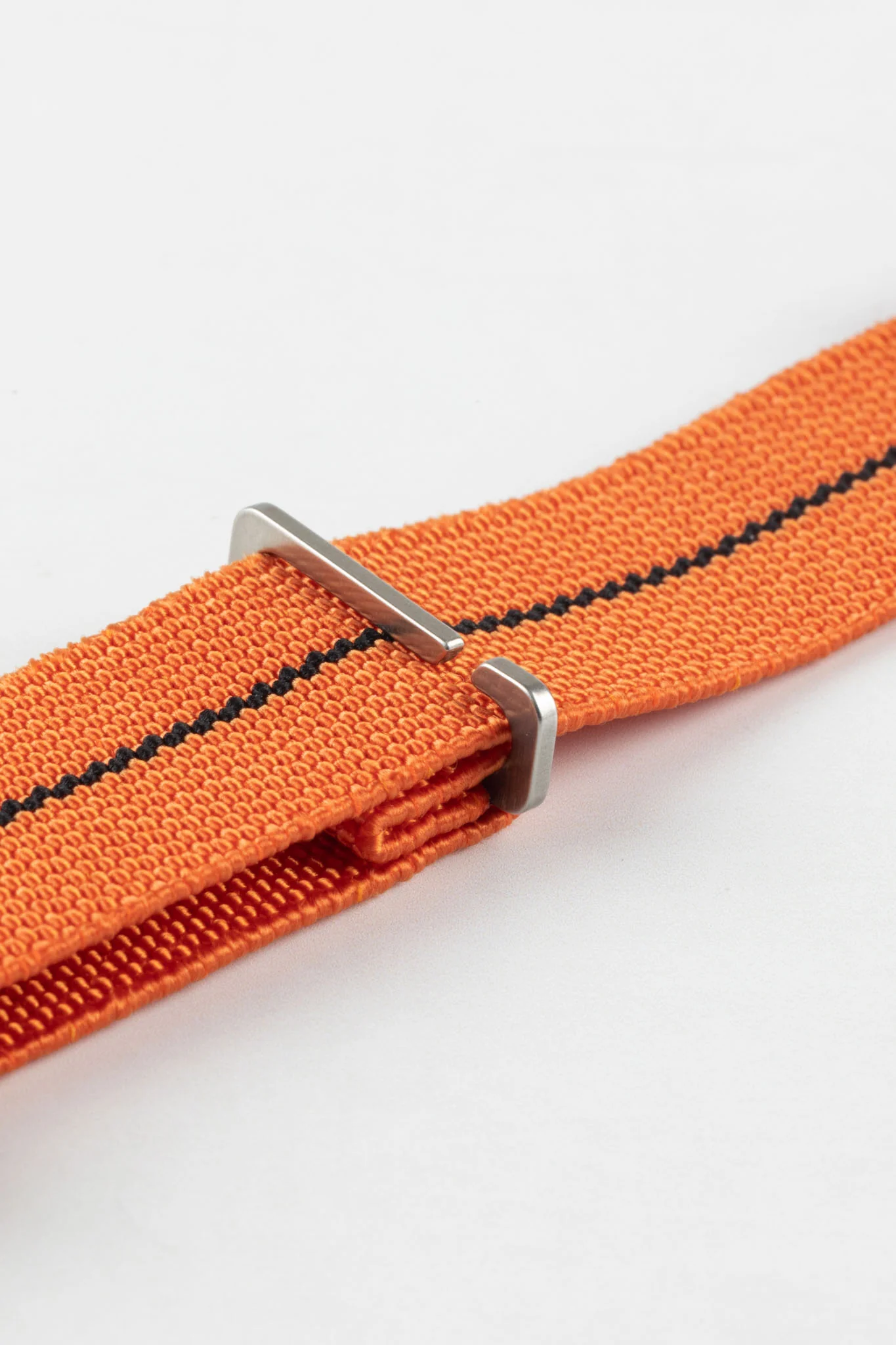 Erika's Originals ORANGE MN™ Strap with BLACK Centerline - BRUSHED Hardware - Image 9