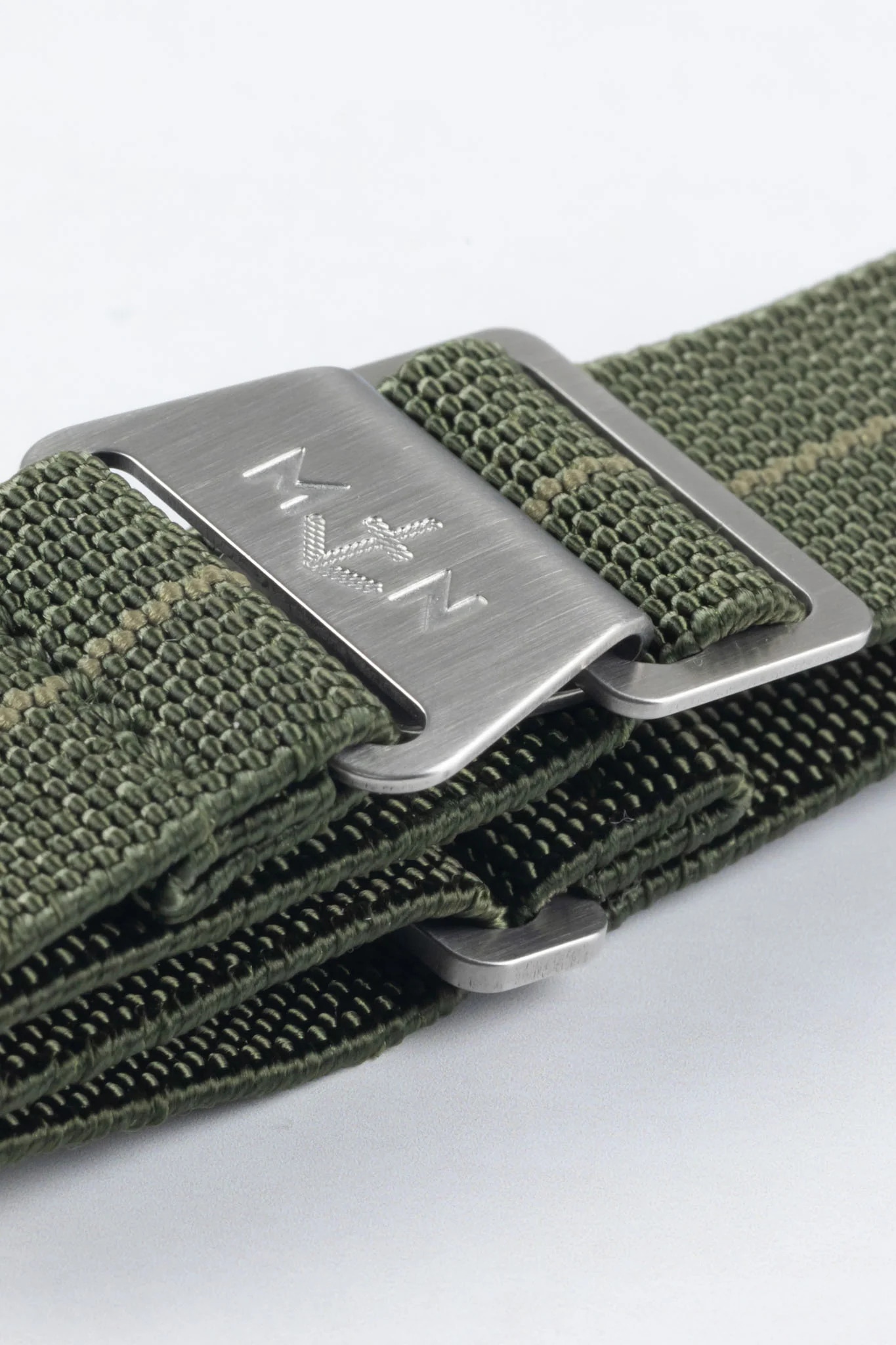 Erika's Originals ORIGINAL MN™ Strap in TWO-TONE GREEN - BRUSHED Hardware - Image 7