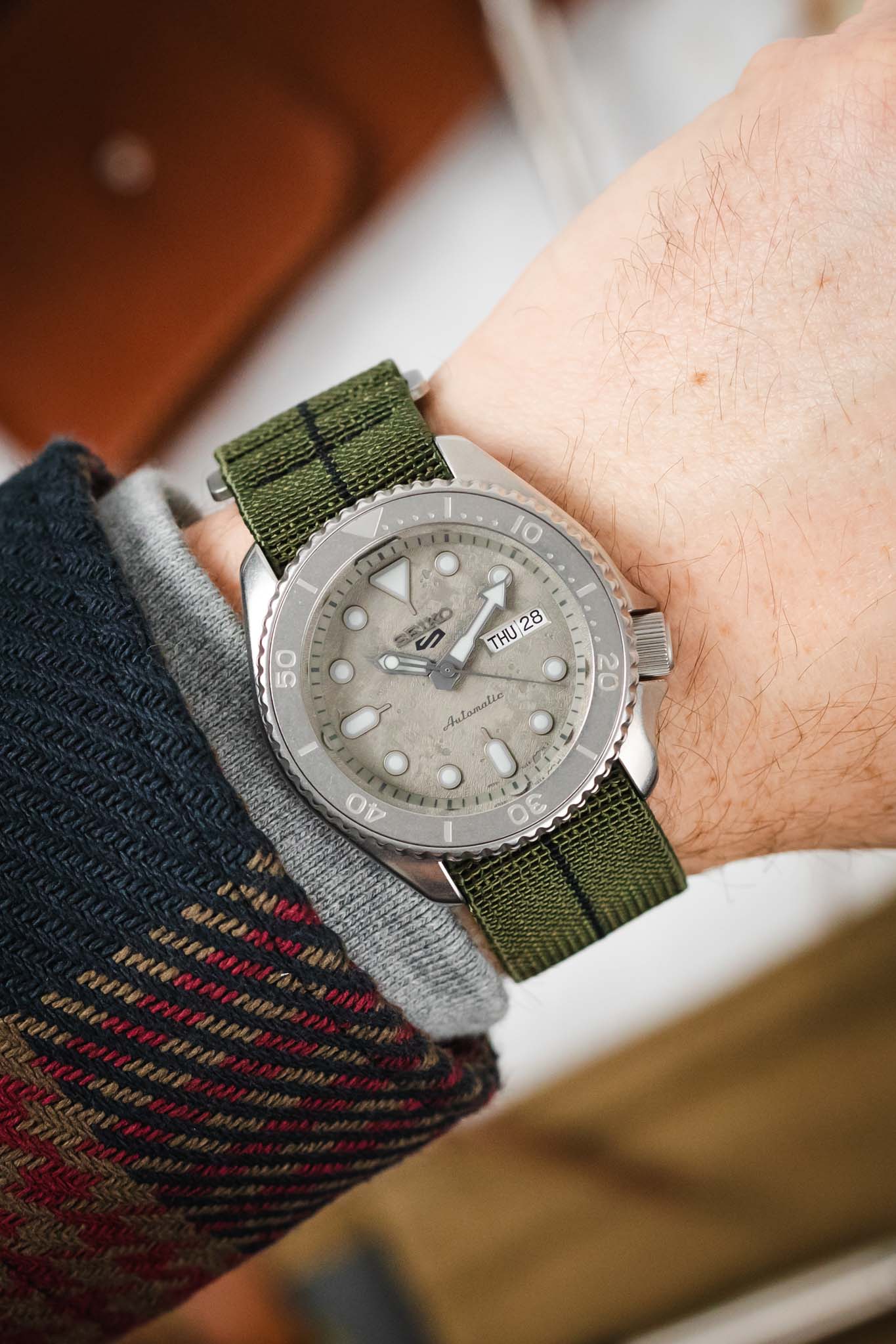 Erika's Originals ORIGINAL MN™ Strap with BLACK Centerline - BRUSHED Hardware - Image 2