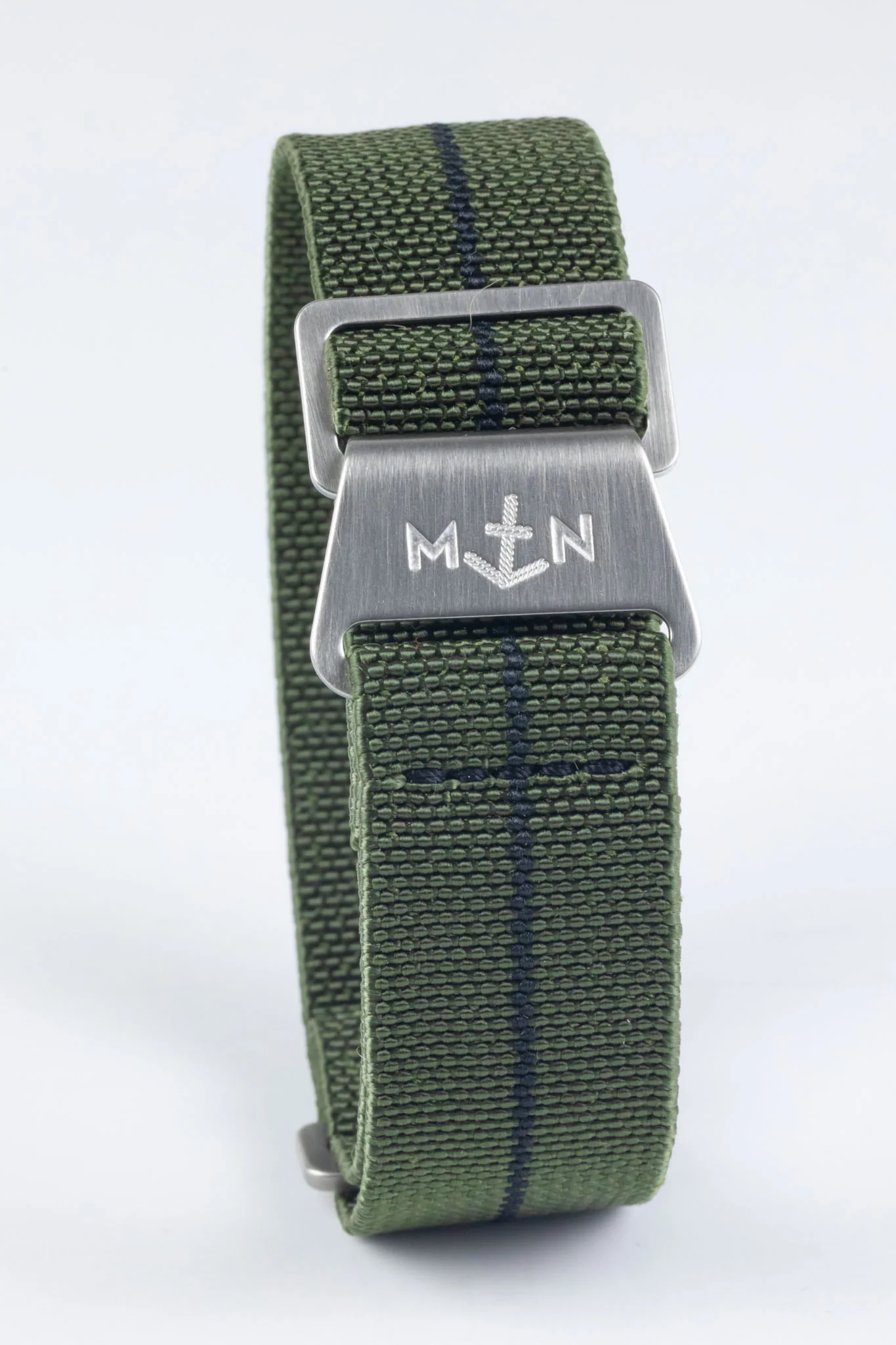Erika's Originals ORIGINAL MN™ Strap with BLACK Centerline - BRUSHED Hardware - Image 5
