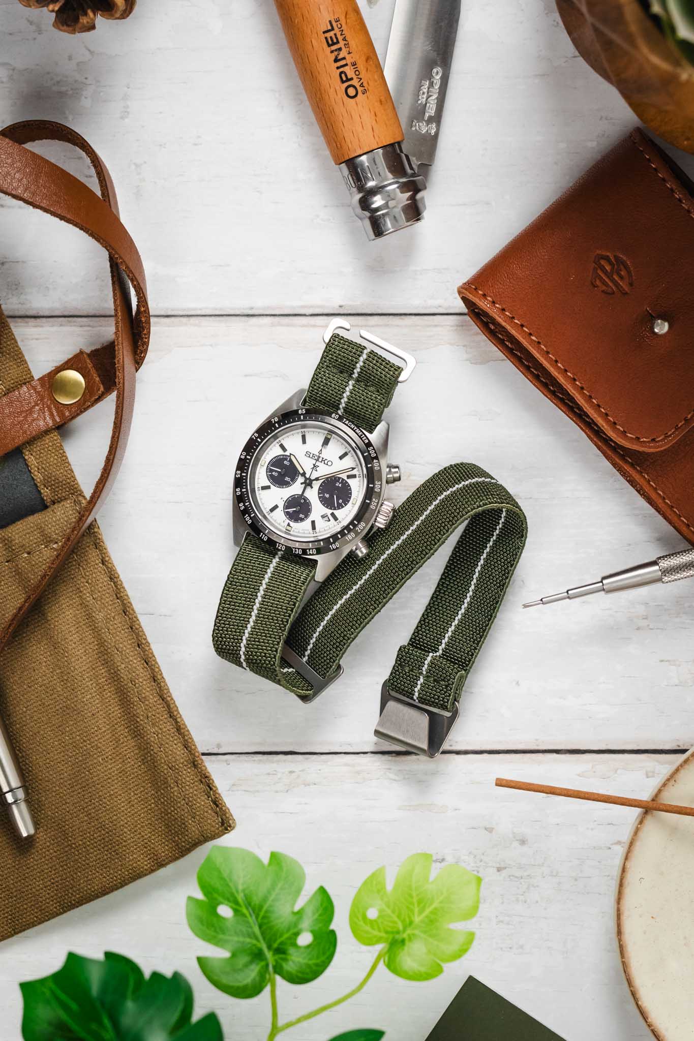 Erika's Originals ORIGINAL MN™ Strap with LUMED Centerline - BRUSHED Hardware - Image 9