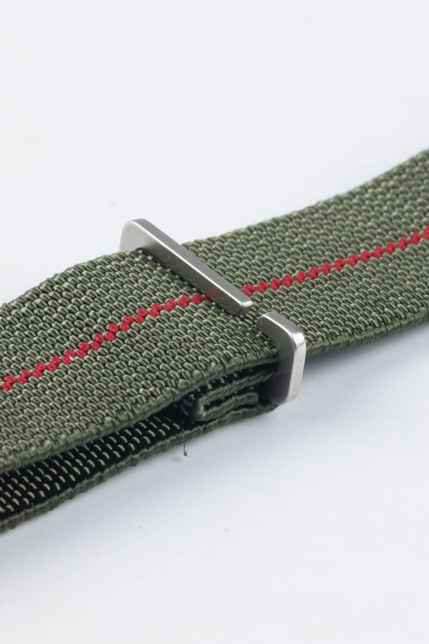 Erika's Originals ORIGINAL MN™ Strap with RED Centerline - BRUSHED Hardware - Image 8