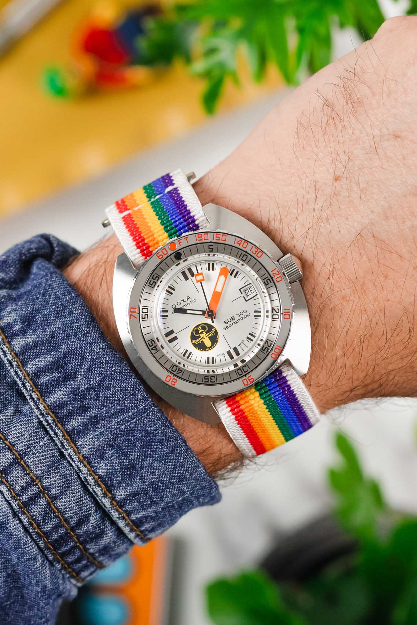 Erika's Originals RAINBOW MN™ Strap - BRUSHED Hardware - Image 2