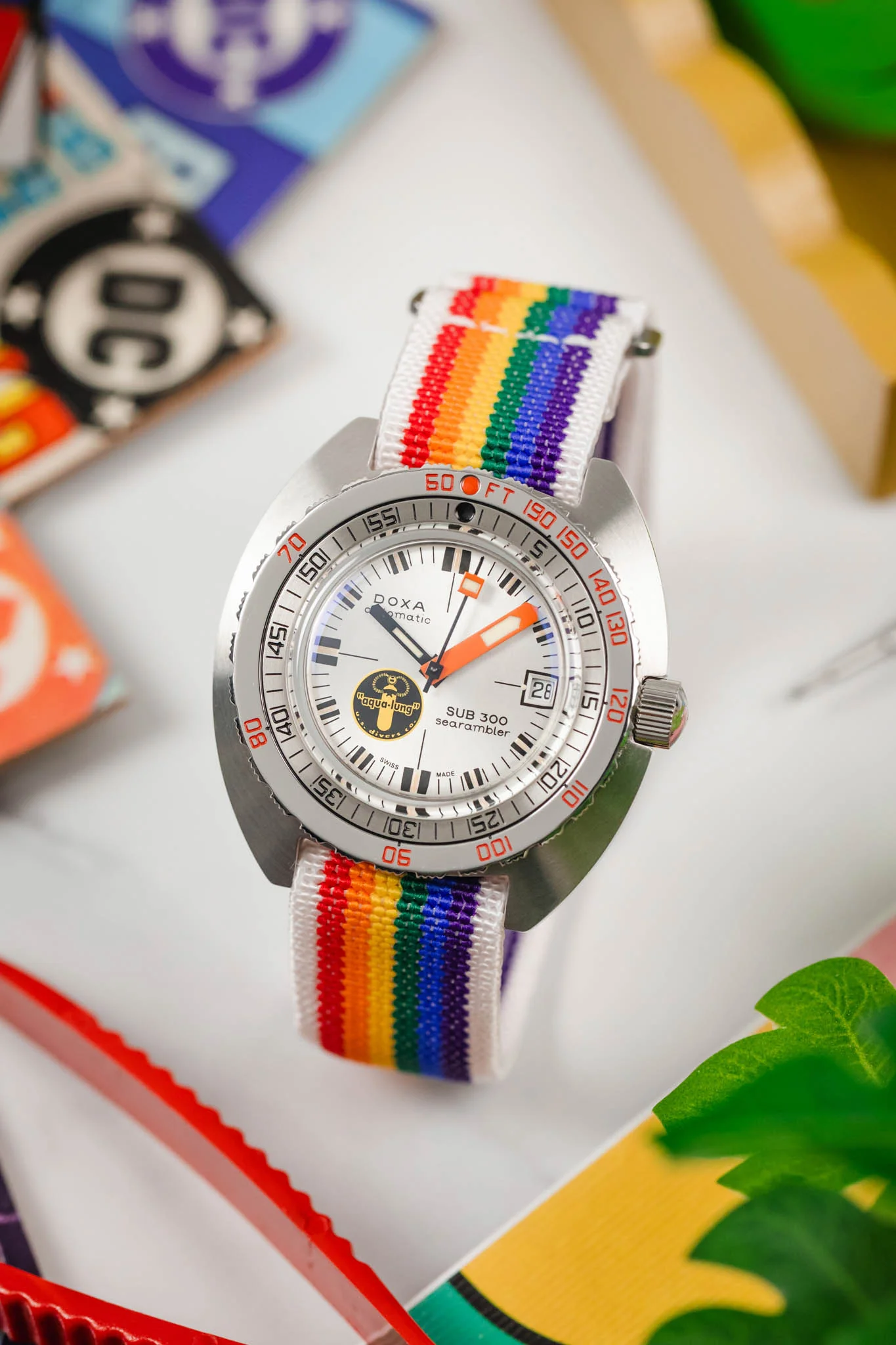 Erika's Originals RAINBOW MN™ Strap - BRUSHED Hardware - Image 4