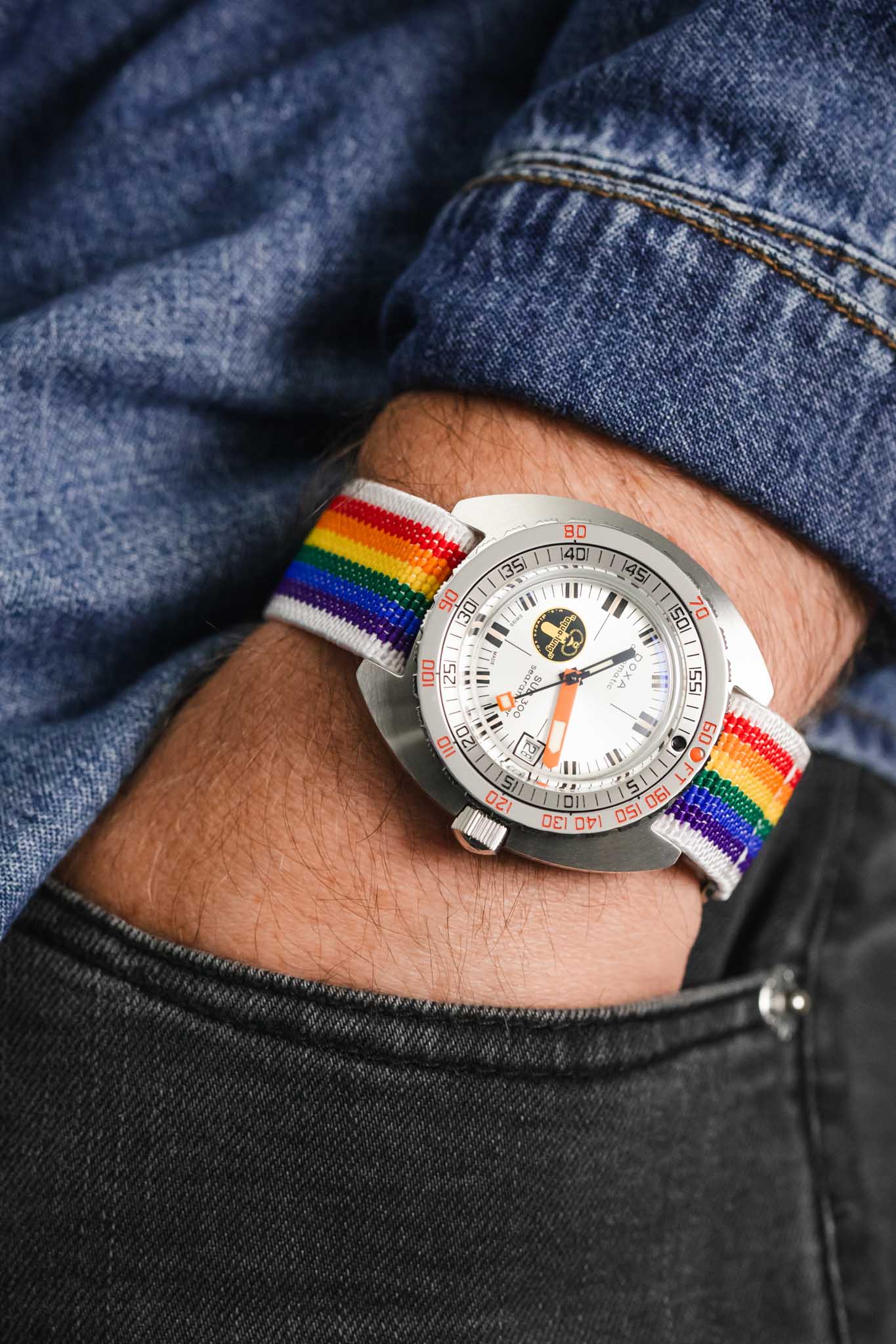 Erika's Originals RAINBOW MN™ Strap - BRUSHED Hardware - Image 6