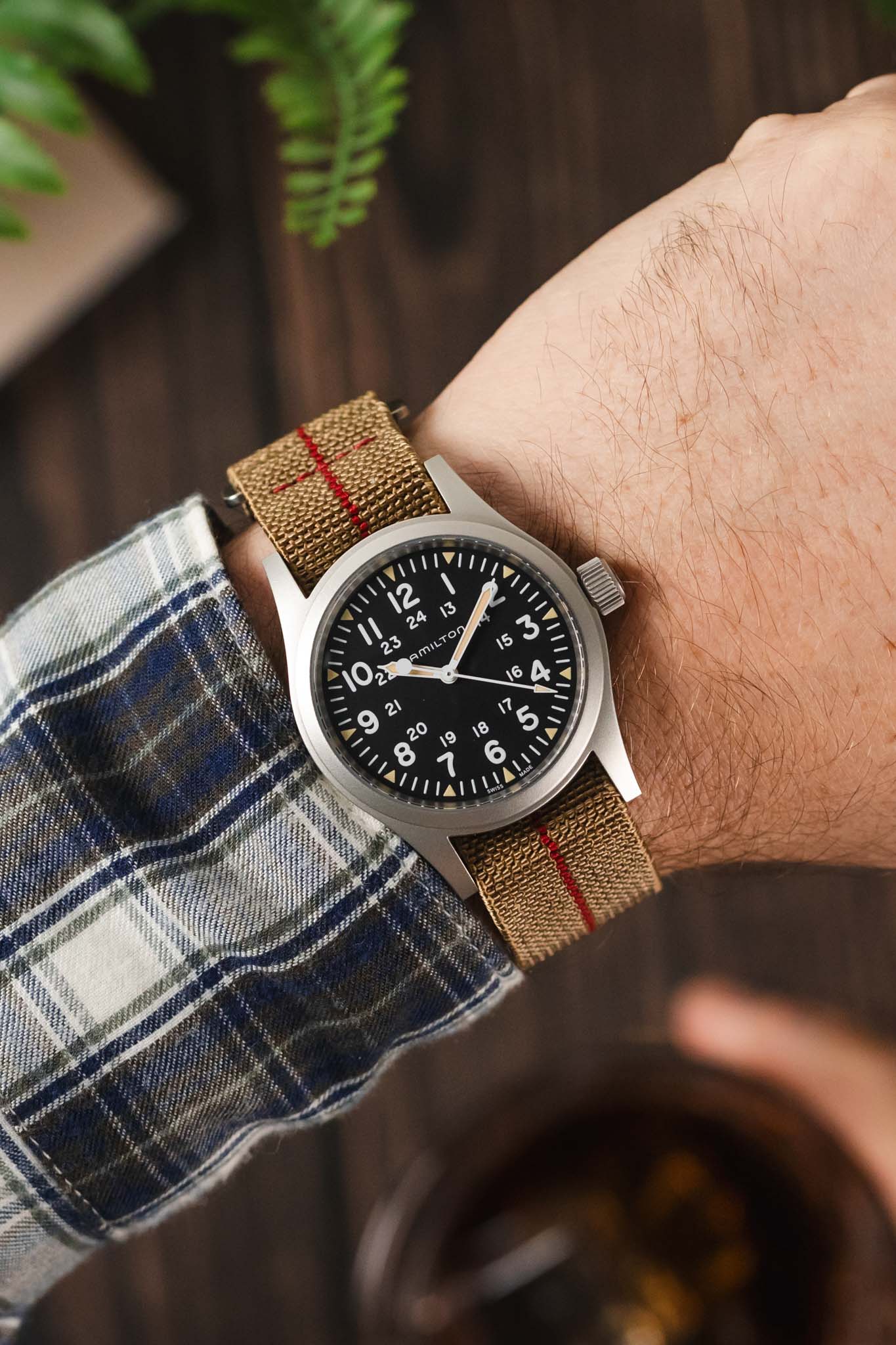 Erika's Originals SAHARA MN™ Watch Strap | Red Centerline - Image 2