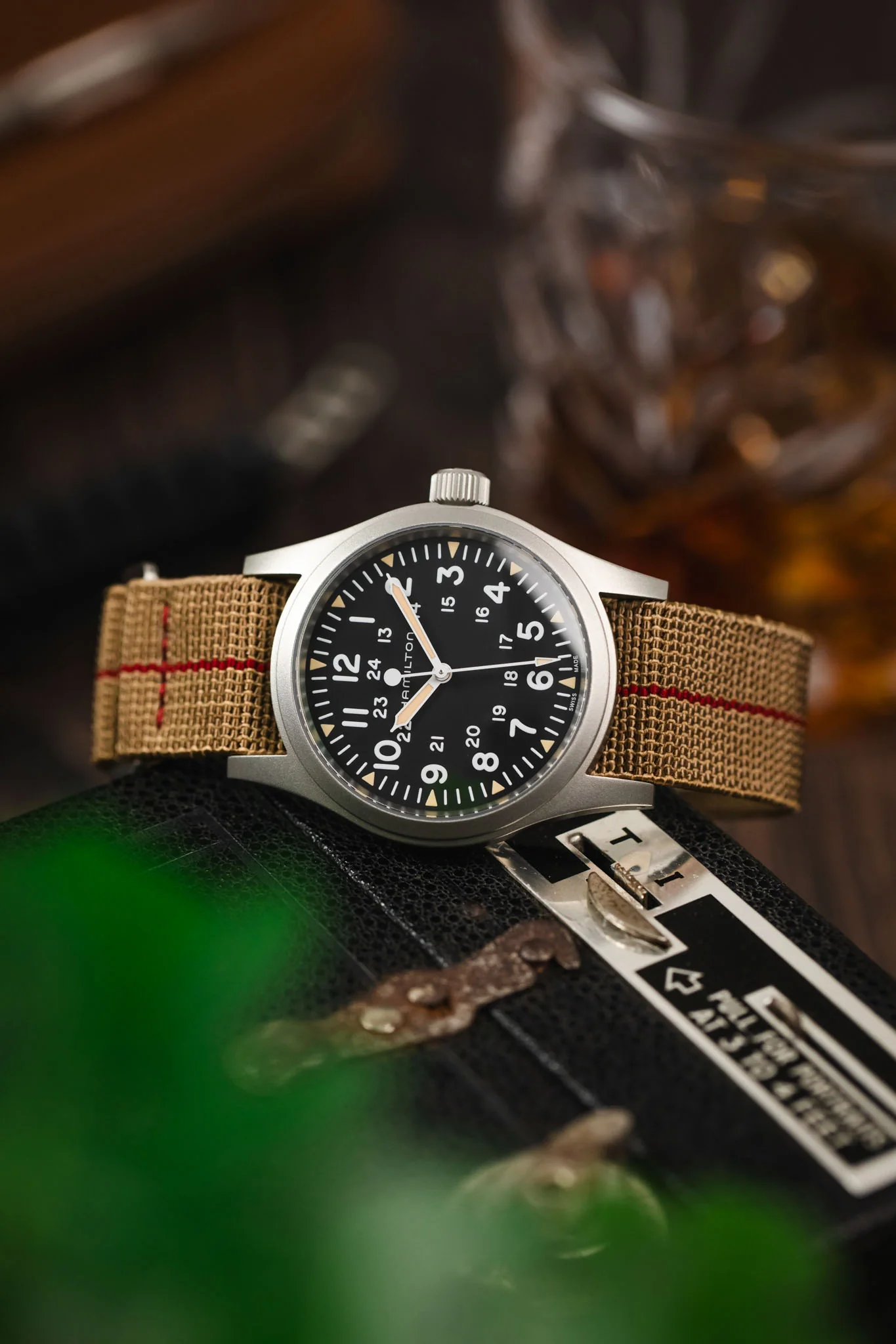 Erika's Originals SAHARA MN™ Watch Strap | Red Centerline - Image 4