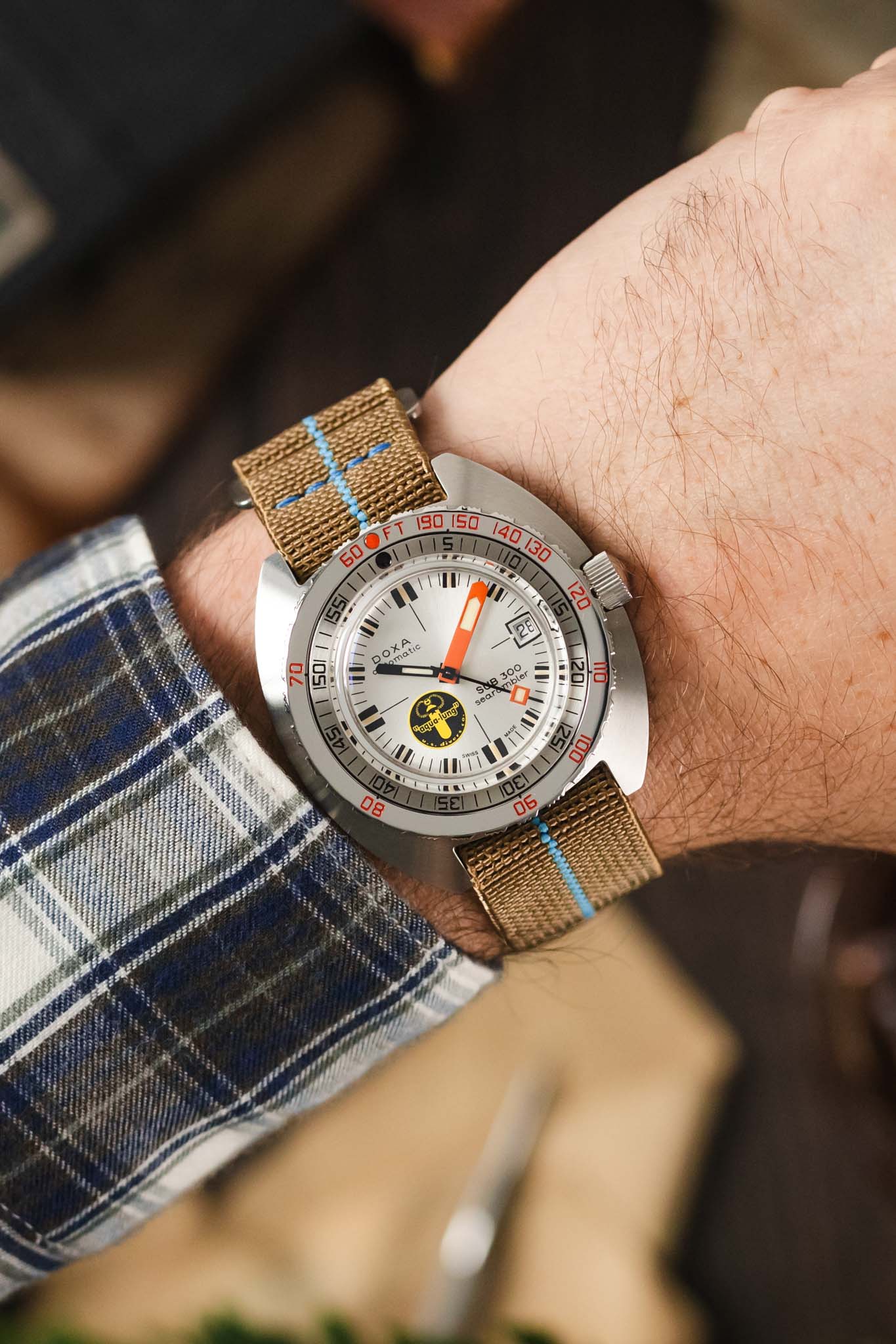 Erika's Originals SAHARA MN™ Watch Strap | Turquoise Centerline - Image 2