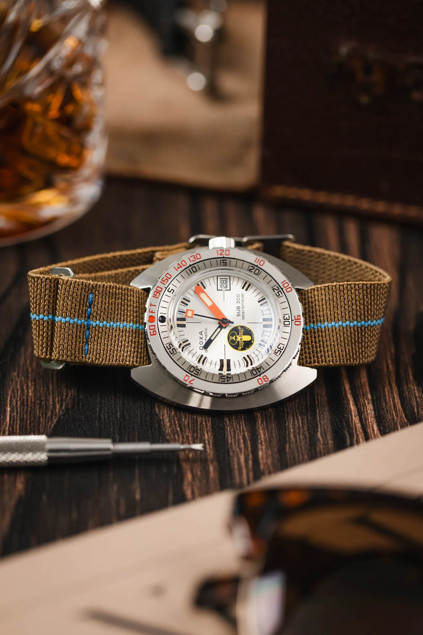 Erika's Originals SAHARA MN™ Watch Strap | Turquoise Centerline - Image 4