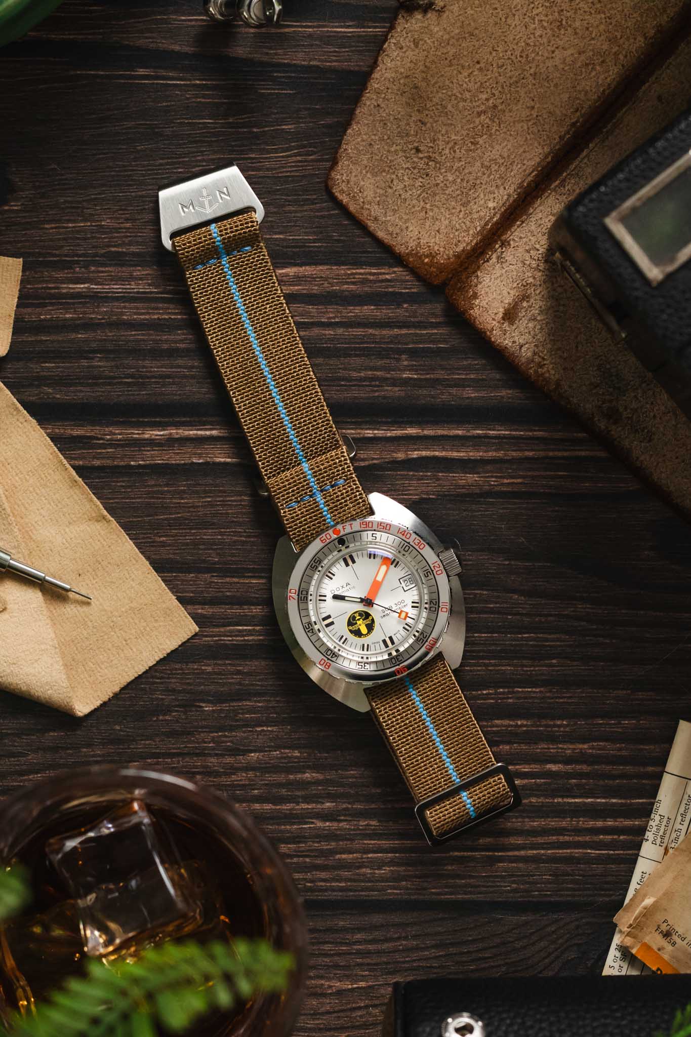 Erika's Originals SAHARA MN™ Watch Strap | Turquoise Centerline - Image 9