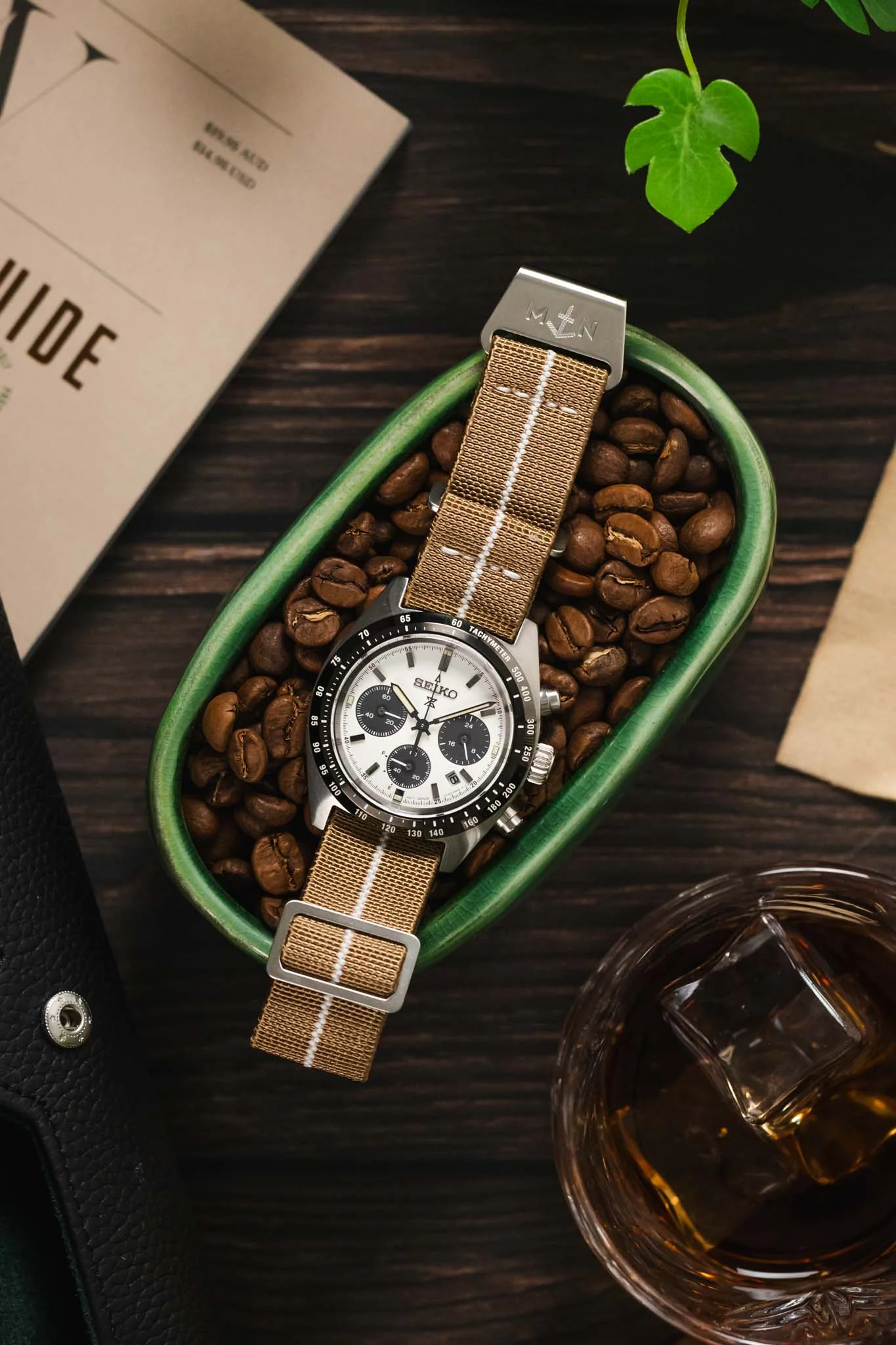 Erika's Originals SAHARA MN™ Watch Strap | White Centerline - Image 9