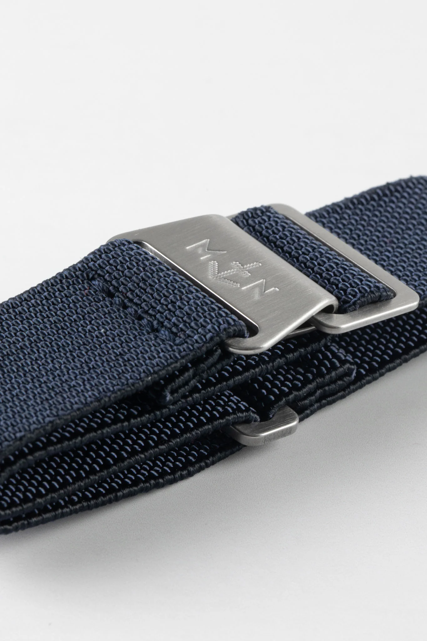Erika's Originals TRIDENT MN™ Strap in FULL BLUE - BRUSHED Hardware - Image 4