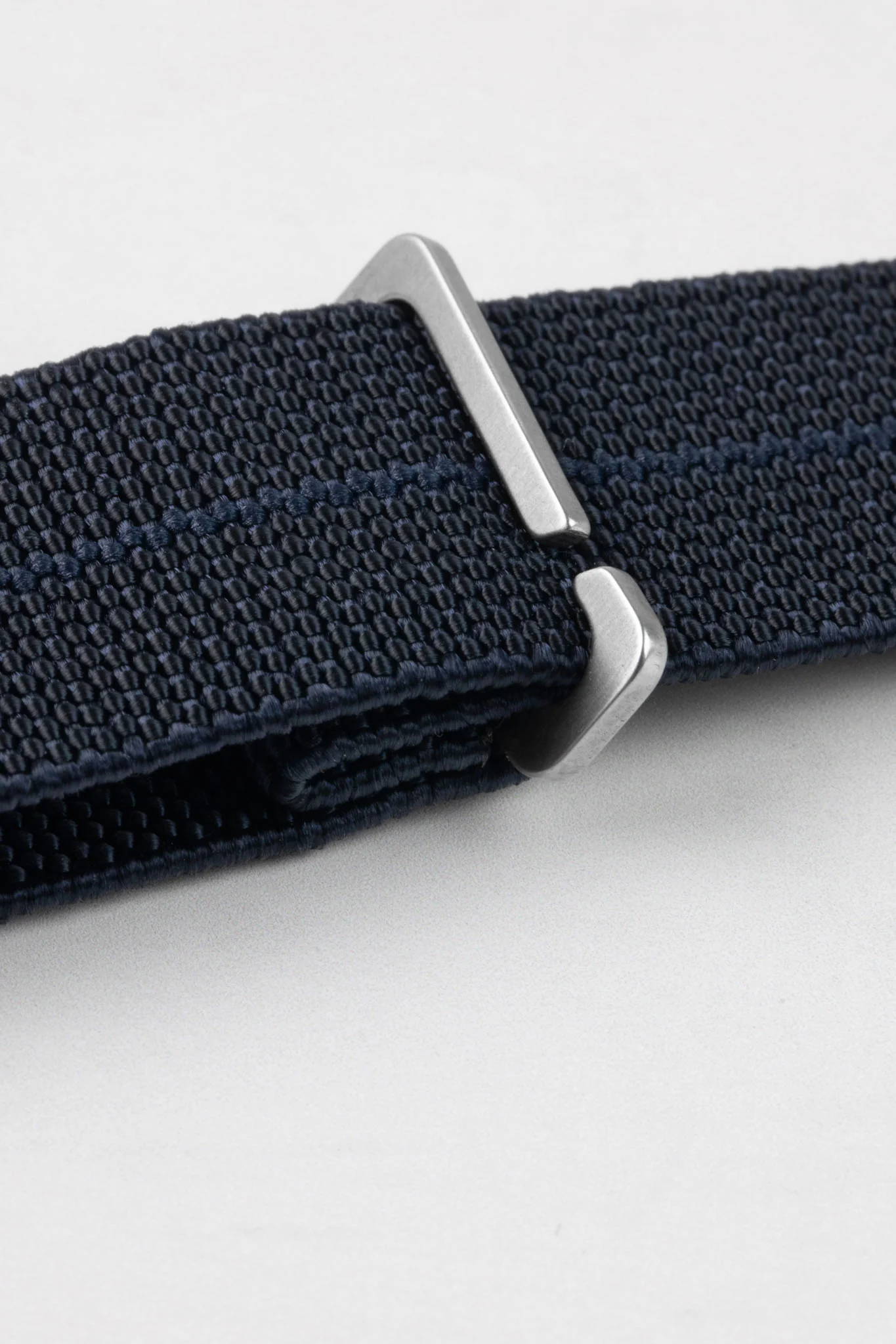 Erika's Originals TRIDENT MN™ Strap in TWO-TONE BLUE - BRUSHED Hardware - Image 8