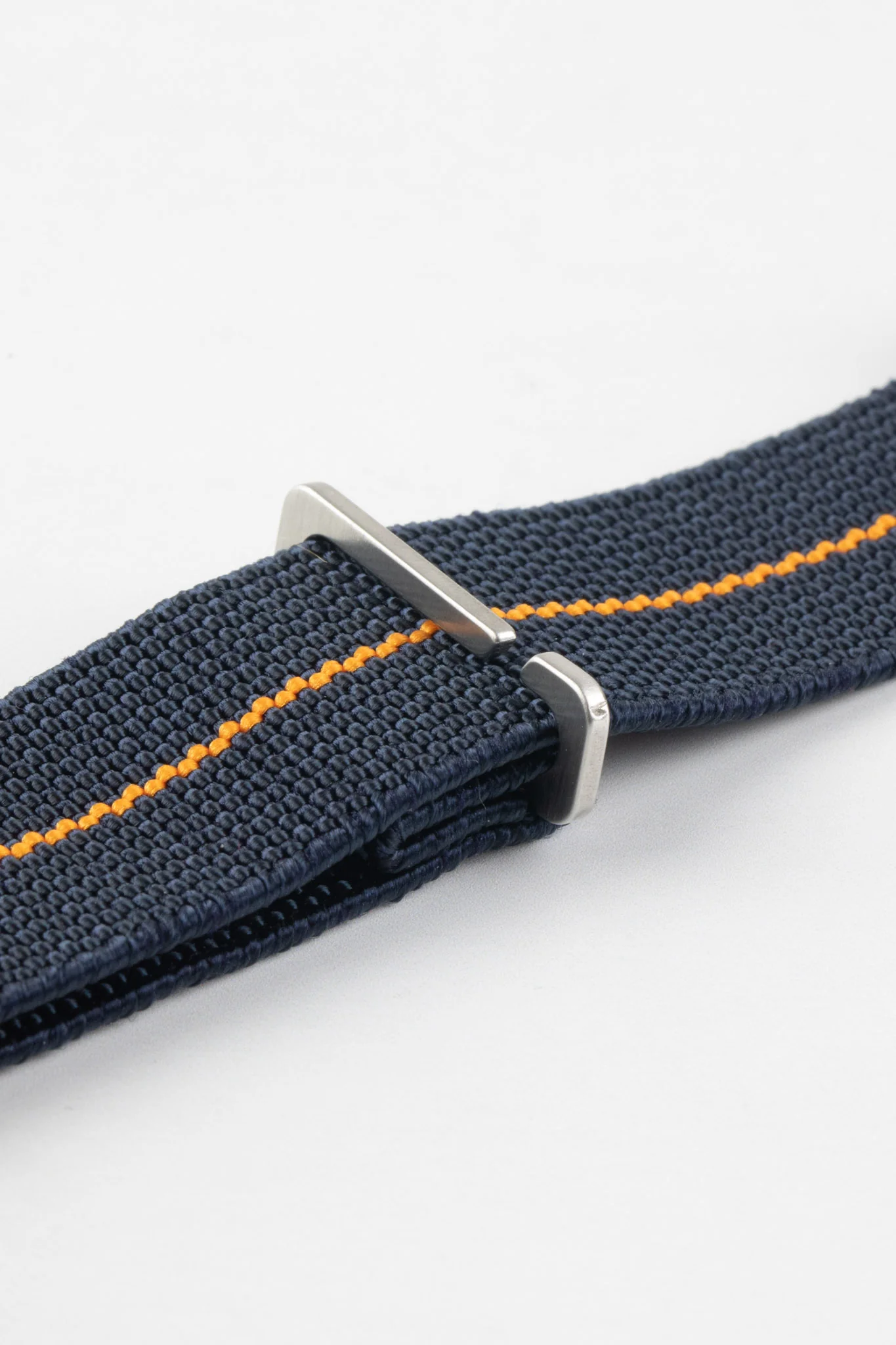 Erika's Originals TRIDENT MN™ Strap with ORANGE Centerline - BRUSHED Hardware - Image 9