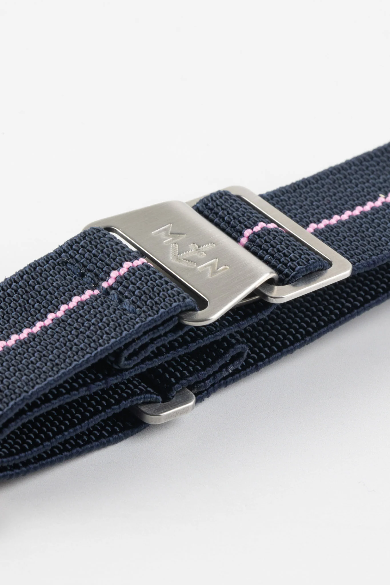 Erika's Originals TRIDENT MN™ Strap with PINK Centerline - BRUSHED Hardware - Image 7