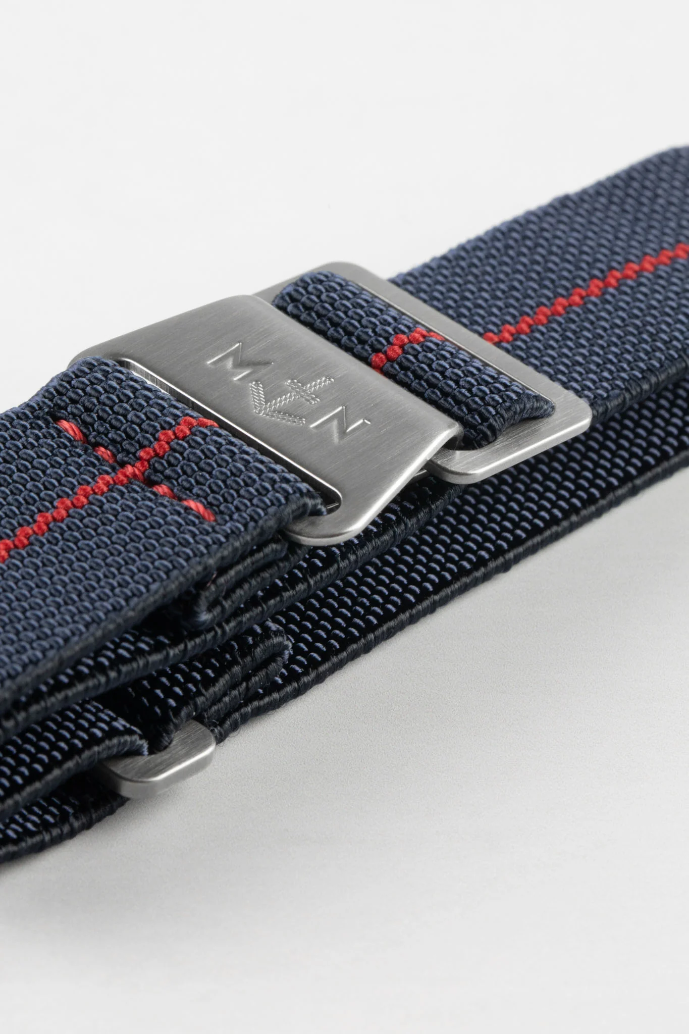 Erika's Originals TRIDENT MN™ Strap with RED Centerline - BRUSHED Hardware - Image 7