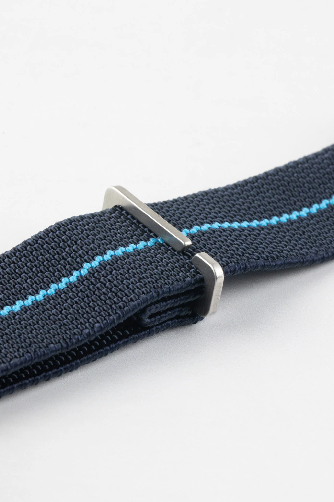 Erika's Originals TRIDENT MN™ Strap with TURQUOISE Centerline - BRUSHED Hardware - Image 9
