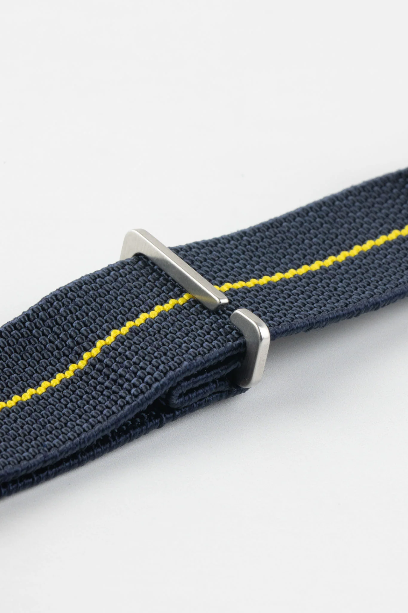 Erika's Originals TRIDENT MN™ Strap with YELLOW Centerline - BRUSHED Hardware - Image 9