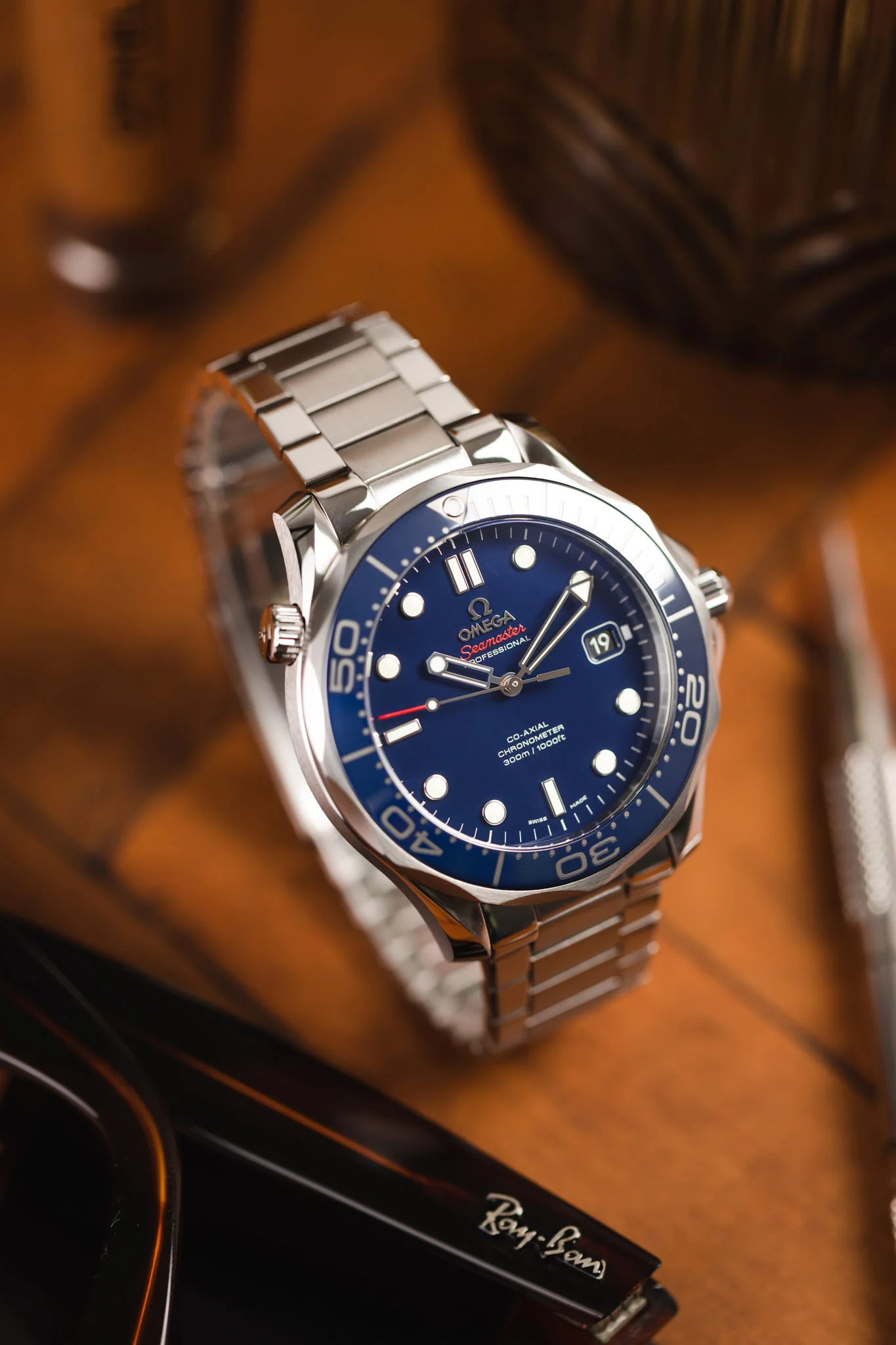 Forstner FLAT LINK Stainless Steel Watch Bracelet for OMEGA Seamaster - POLISHED/BRUSHED - Image 4