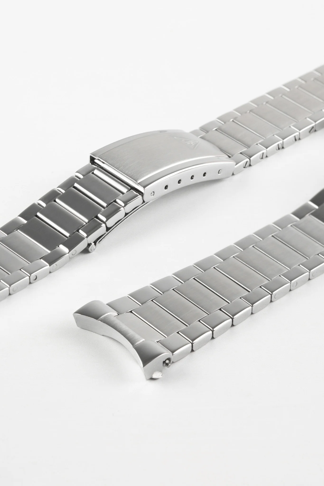Forstner FLAT LINK Stainless Steel Watch Bracelet for OMEGA Seamaster - POLISHED/BRUSHED - Image 5