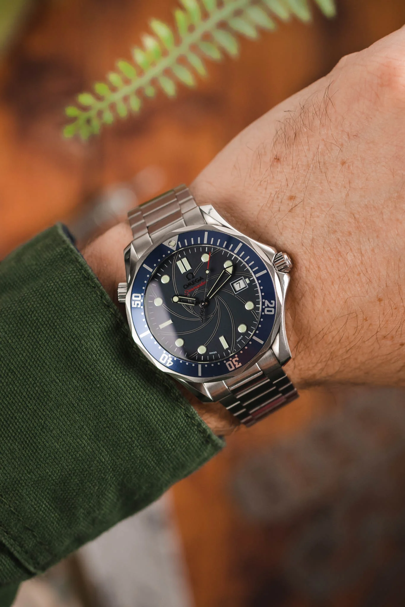 Forstner FLAT LINK Stainless Steel Watch Bracelet for OMEGA Seamaster - FULLY BRUSHED - Image 2