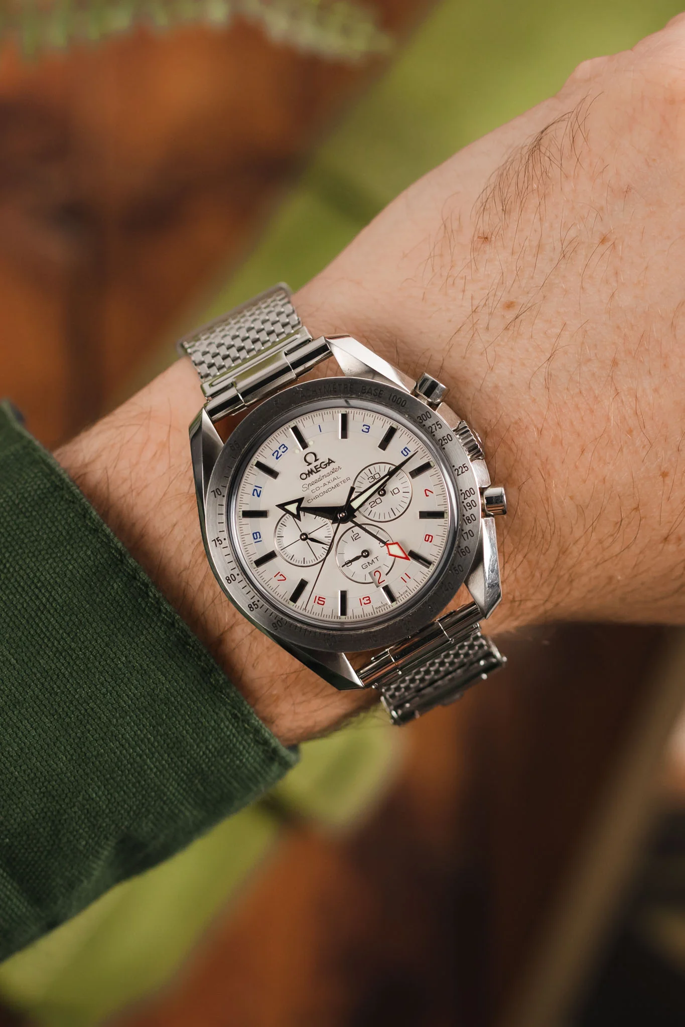 Forstner KOMFIT 'JB' Stainless Steel Square Mesh Watch Bracelet with Straight Ends - Wide Version - Image 2
