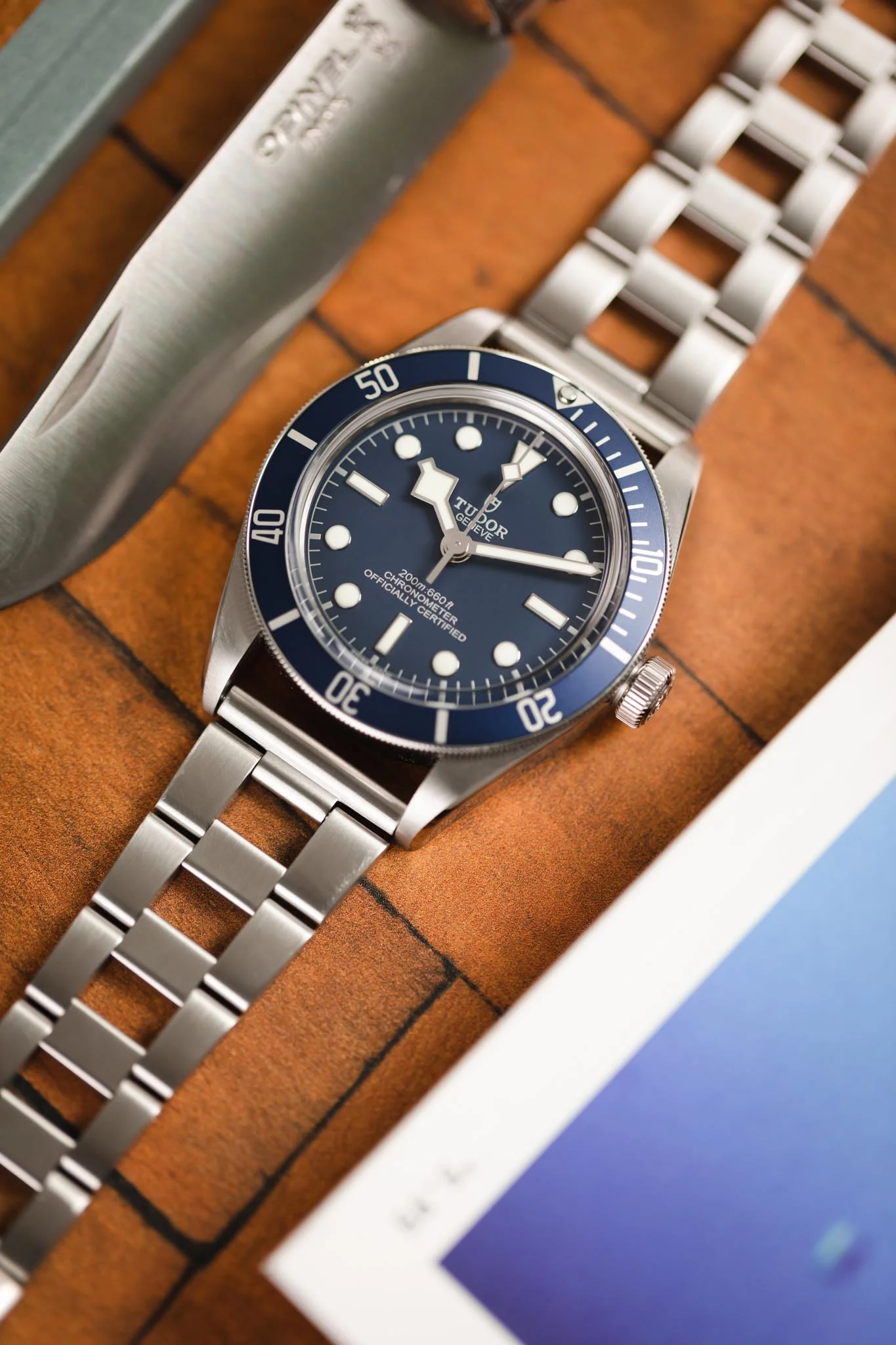 Forstner LADDER Stainless Steel Hollow Oyster-Style Watch Bracelet - Image 4
