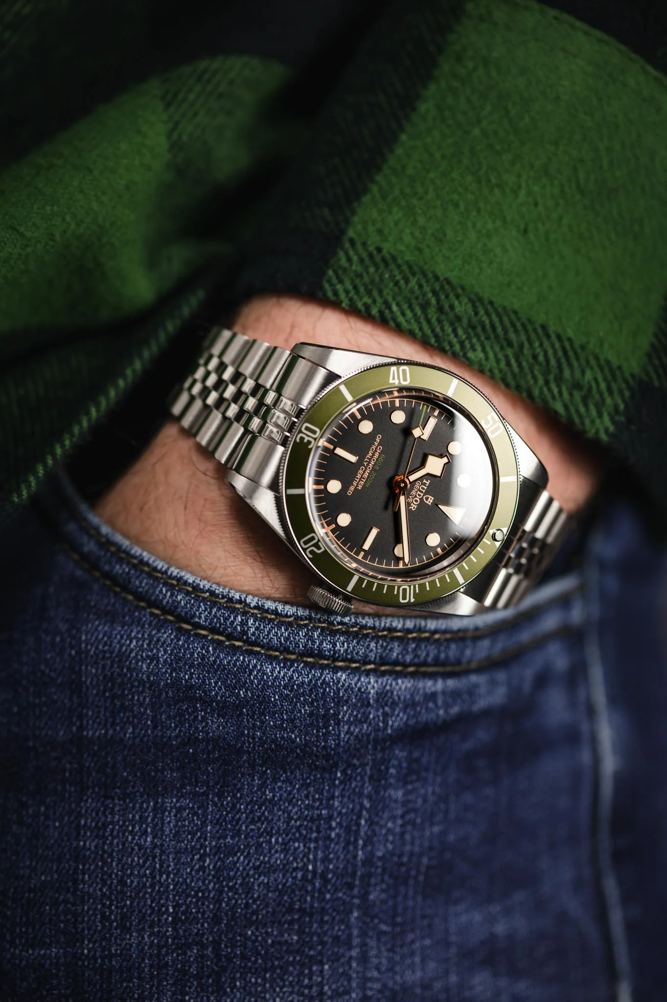 Forstner MODEL J Stainless Steel Mesh Watch Bracelet for Tudor Black Bay - Image 4