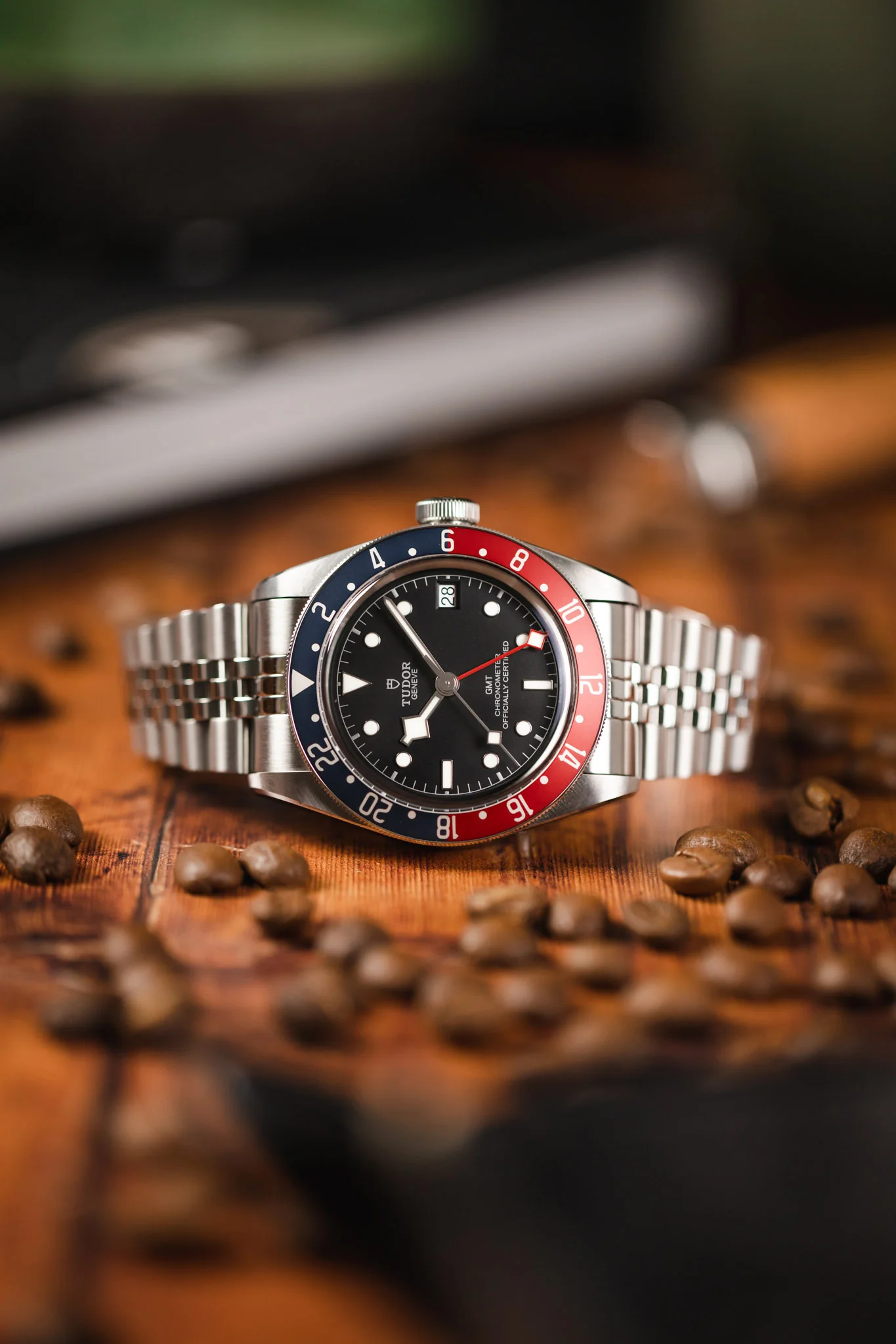 Forstner MODEL J Stainless Steel Mesh Watch Bracelet for Tudor Black Bay - Image 6