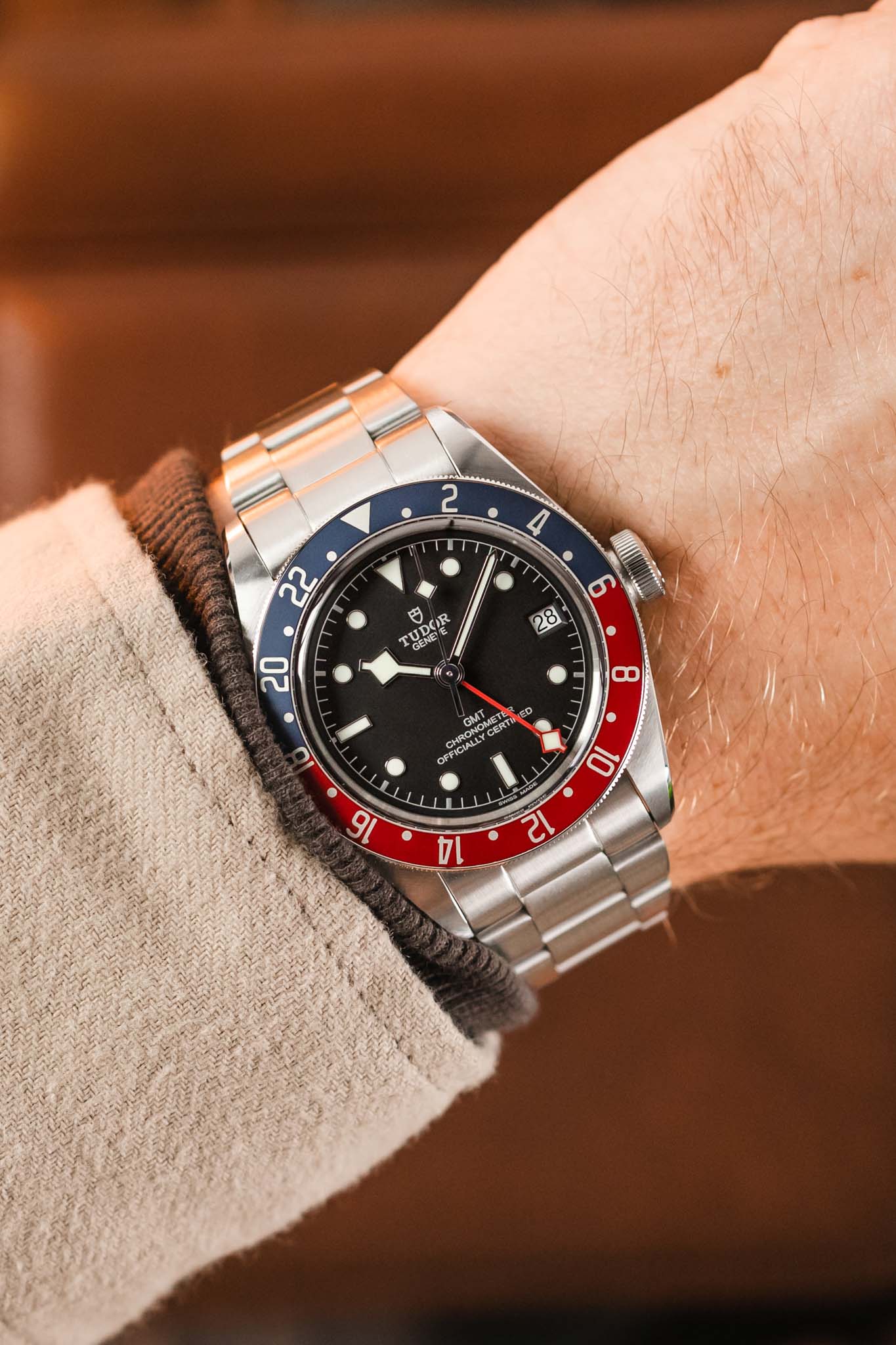 Forstner MODEL O Stainless Steel Oyster-Style Watch Bracelet for TUDOR Black Bay - BRUSHED Finish - Image 2