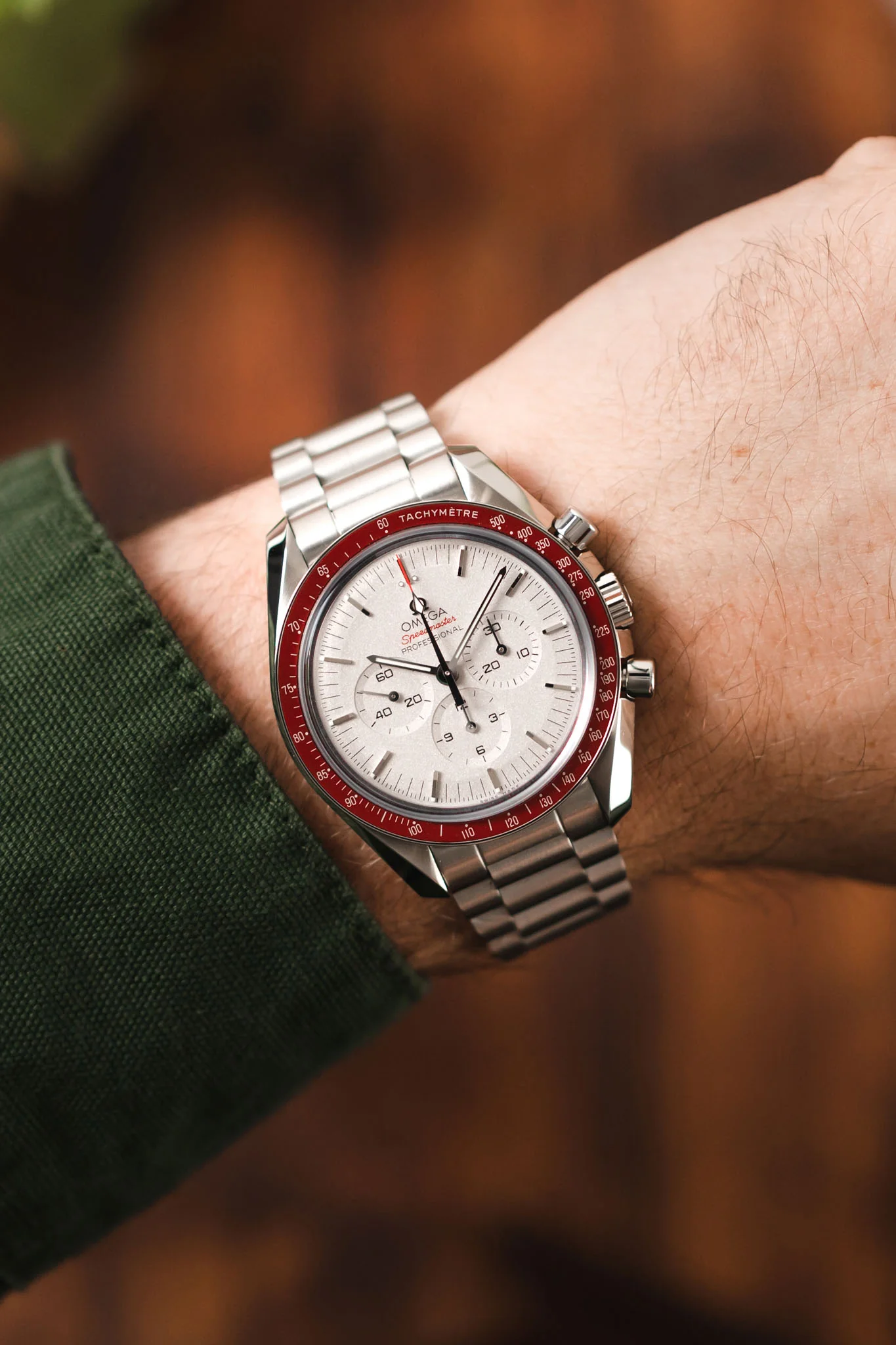 Forstner PRESIDENT (1450) Stainless Steel 20mm Watch Bracelet for OMEGA Speedmaster - Image 2