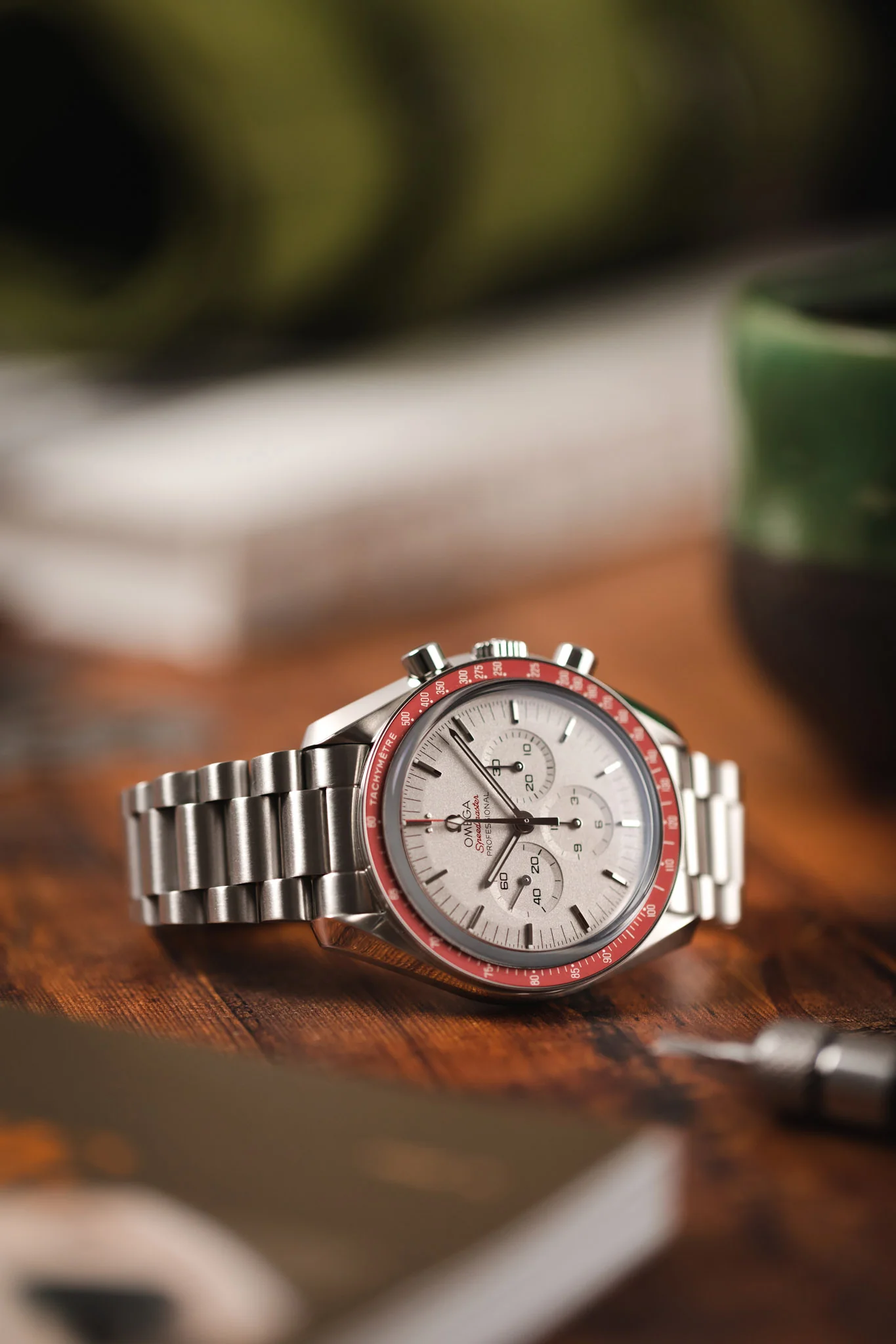 Forstner PRESIDENT (1450) Stainless Steel 20mm Watch Bracelet for OMEGA Speedmaster - Image 4