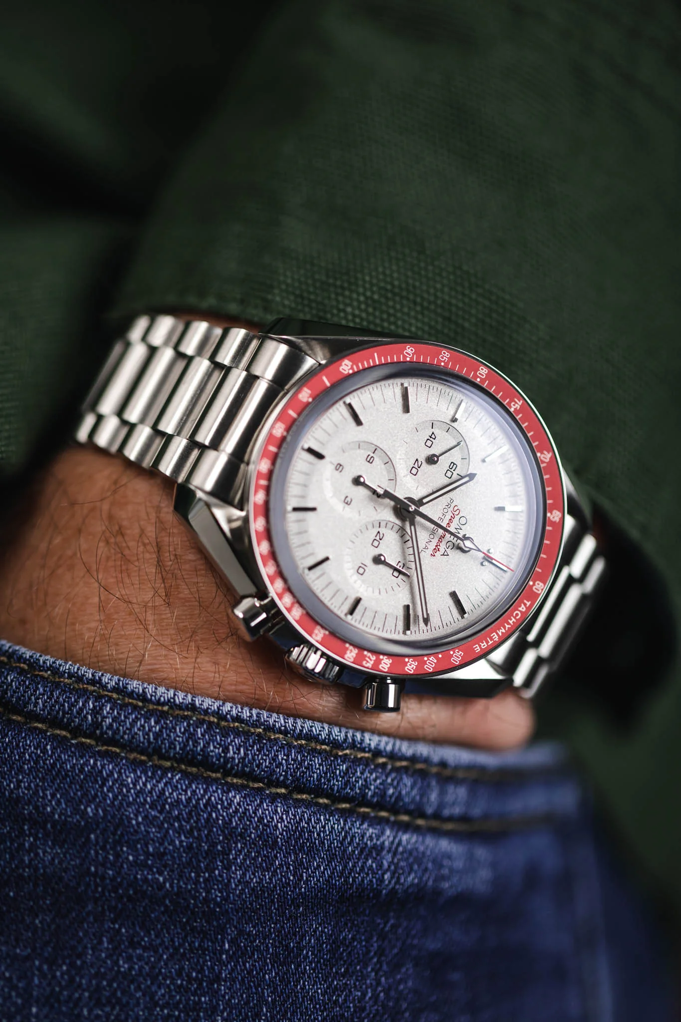 Forstner PRESIDENT (1450) Stainless Steel 20mm Watch Bracelet for OMEGA Speedmaster - Image 6