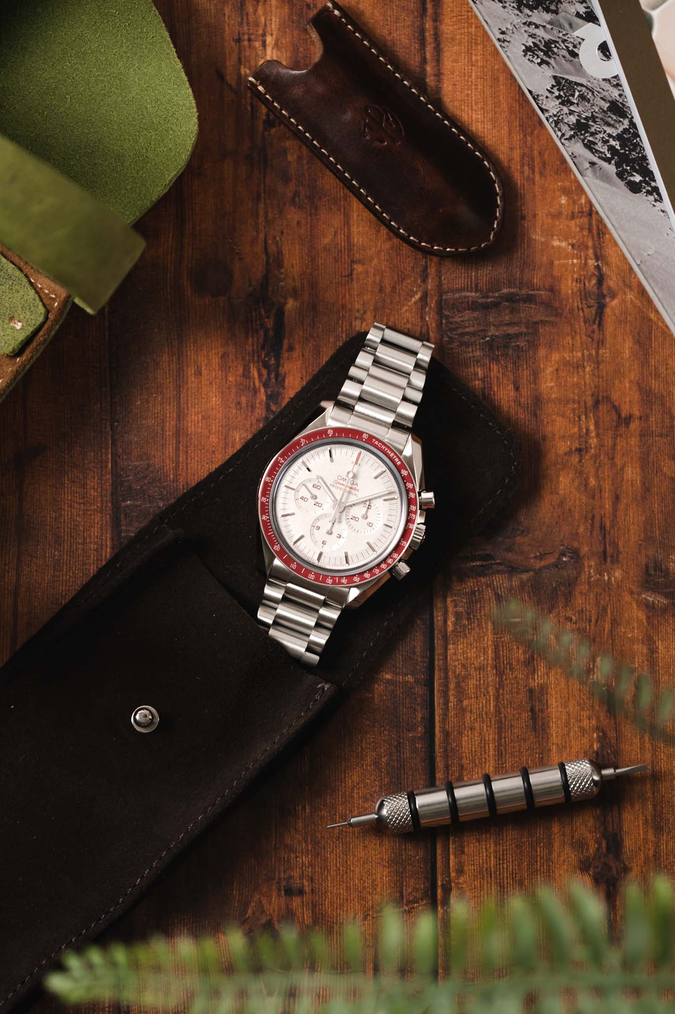 Forstner PRESIDENT (1450) Stainless Steel 20mm Watch Bracelet for OMEGA Speedmaster - Image 8