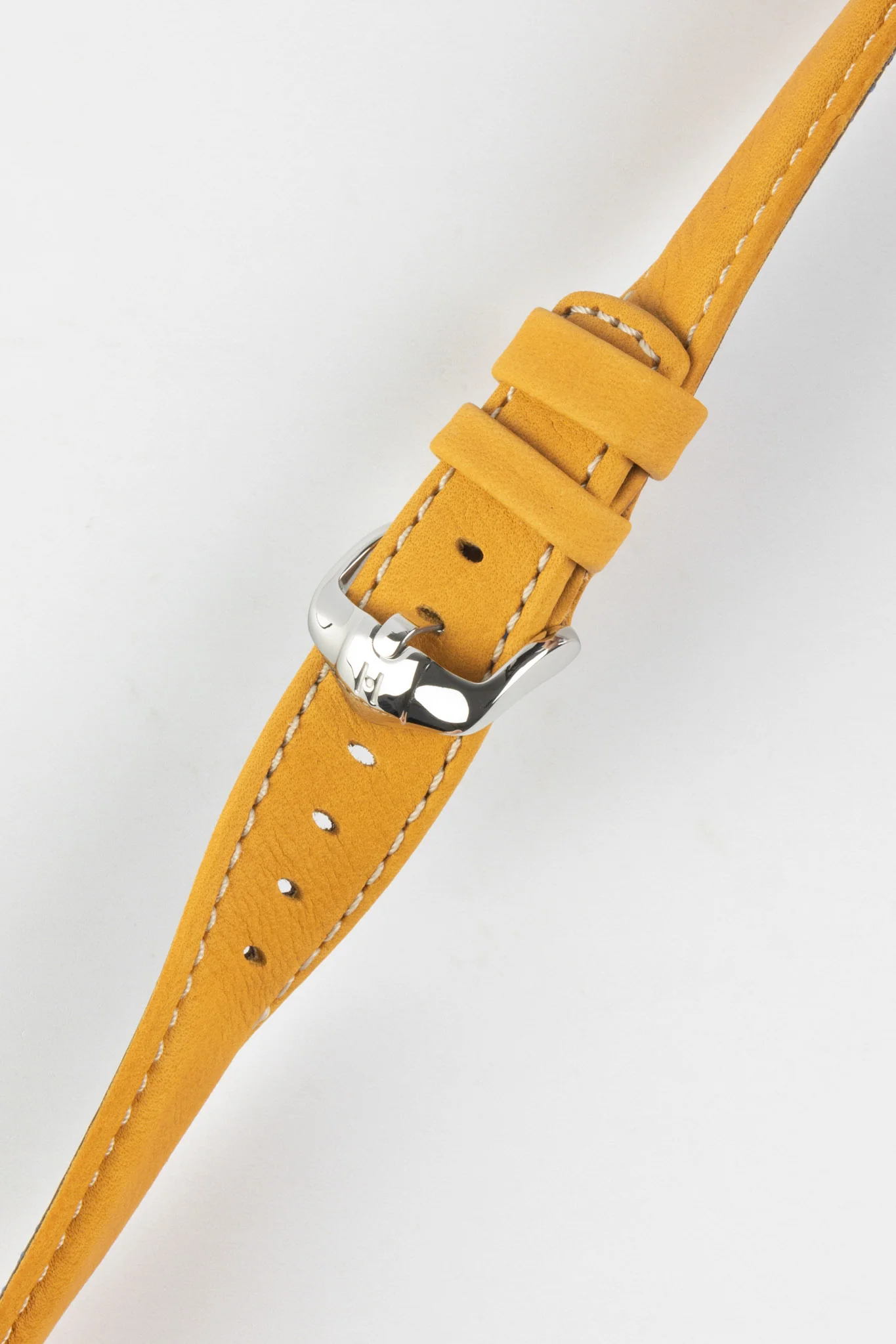 Hirsch MARINER Waterproof Leather Watch Strap in GOLD BROWN - Image 5