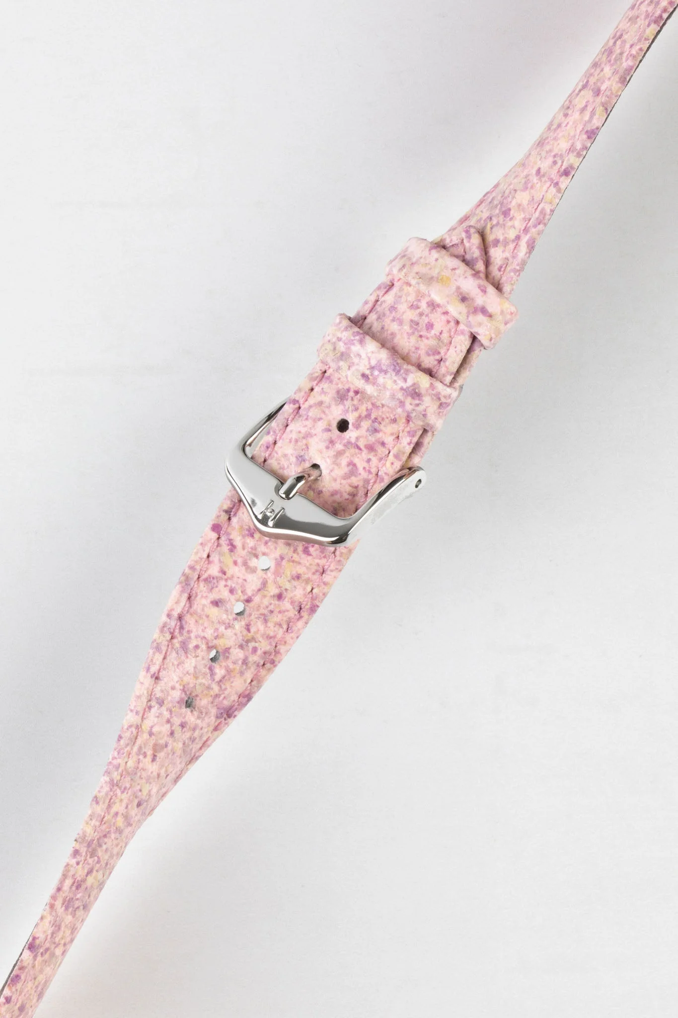 Hirsch ROSE Petal Vegan Fibre Watch Strap in PINK - Image 5