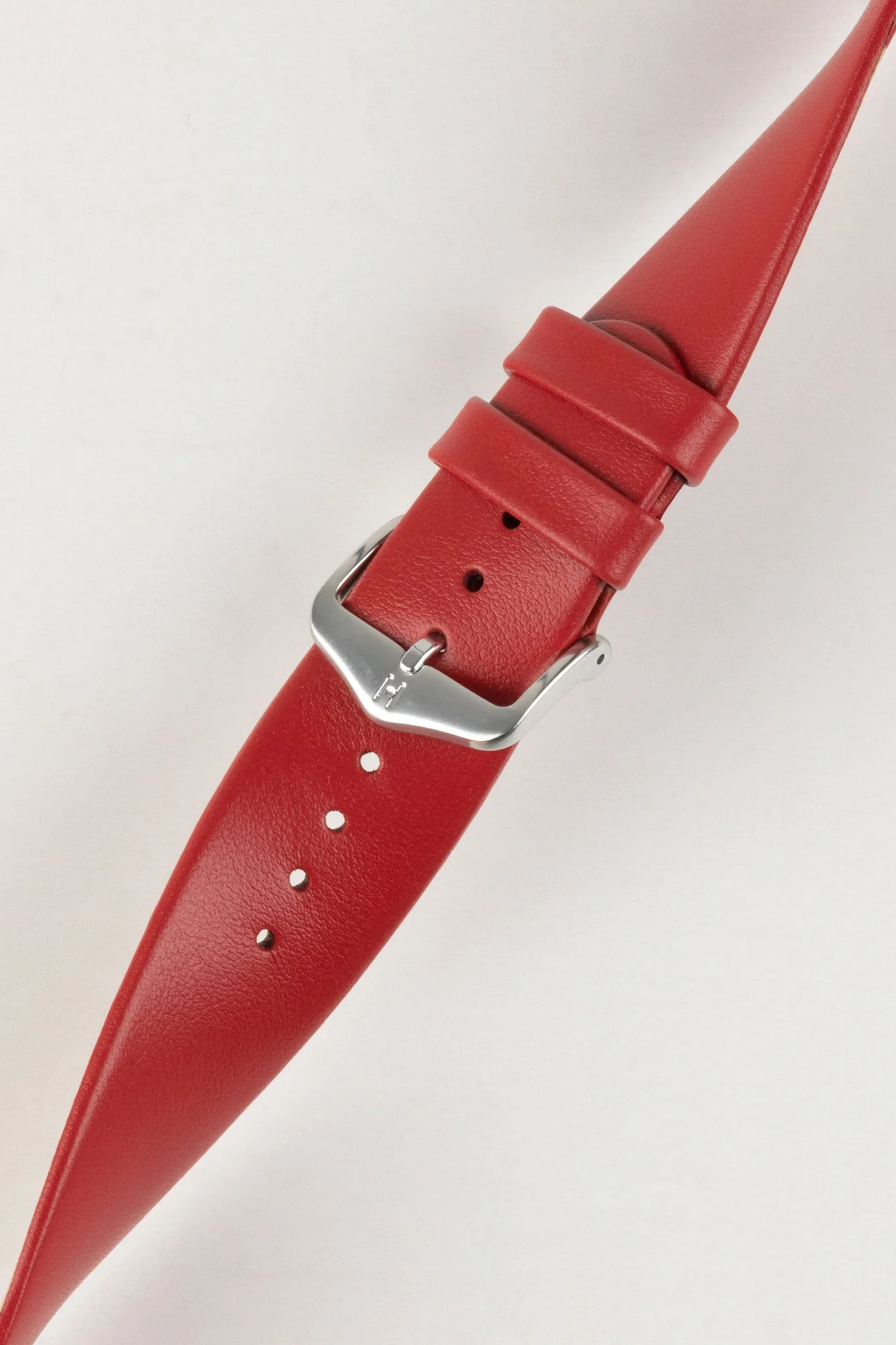 Hirsch SCANDIC Calf Leather Watch Strap in RED - Image 5