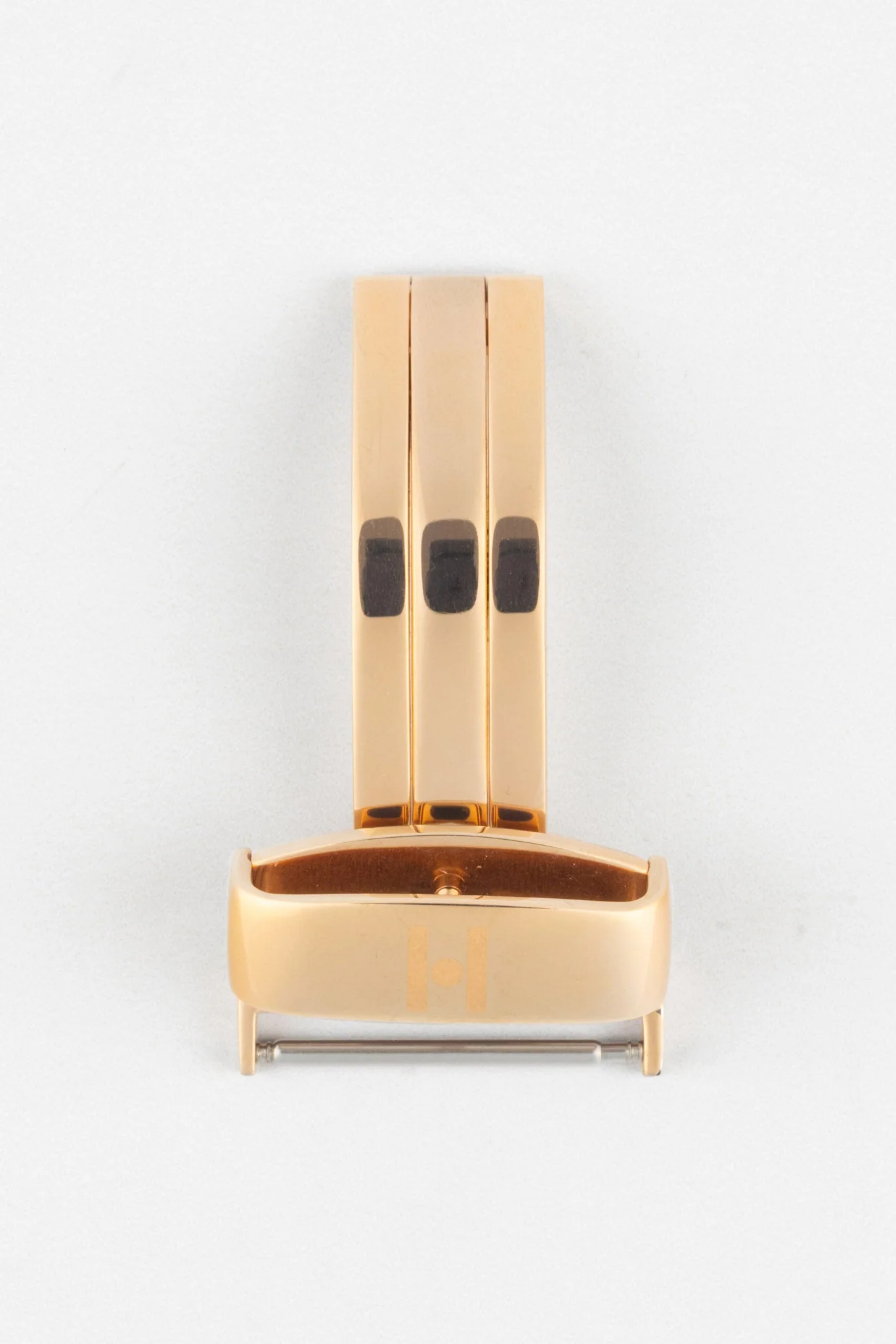 Hirsch Sport Deployment Clasp in ROSE GOLD - Image 3