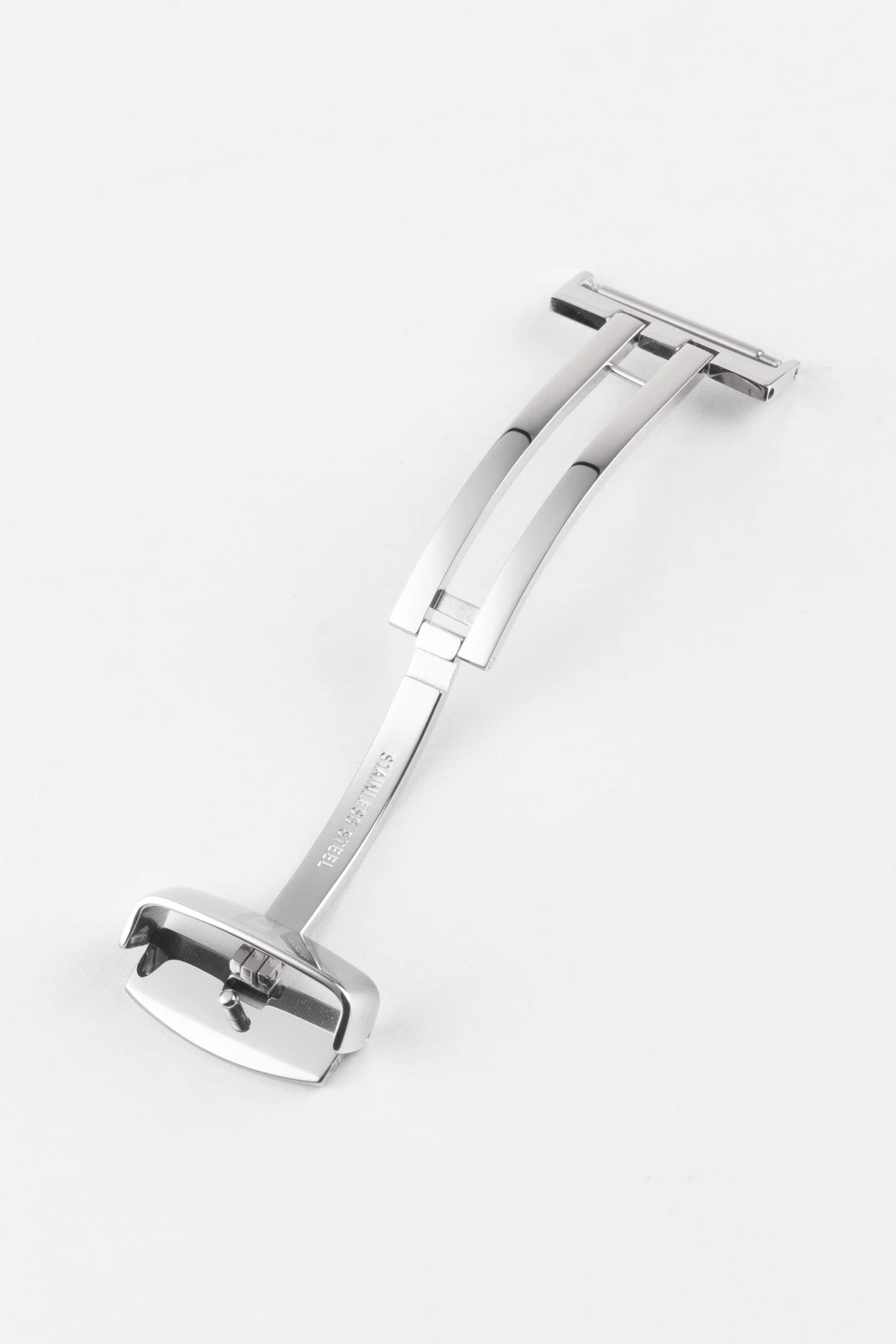 Hirsch Sport Deployment Clasp in SILVER - Image 3