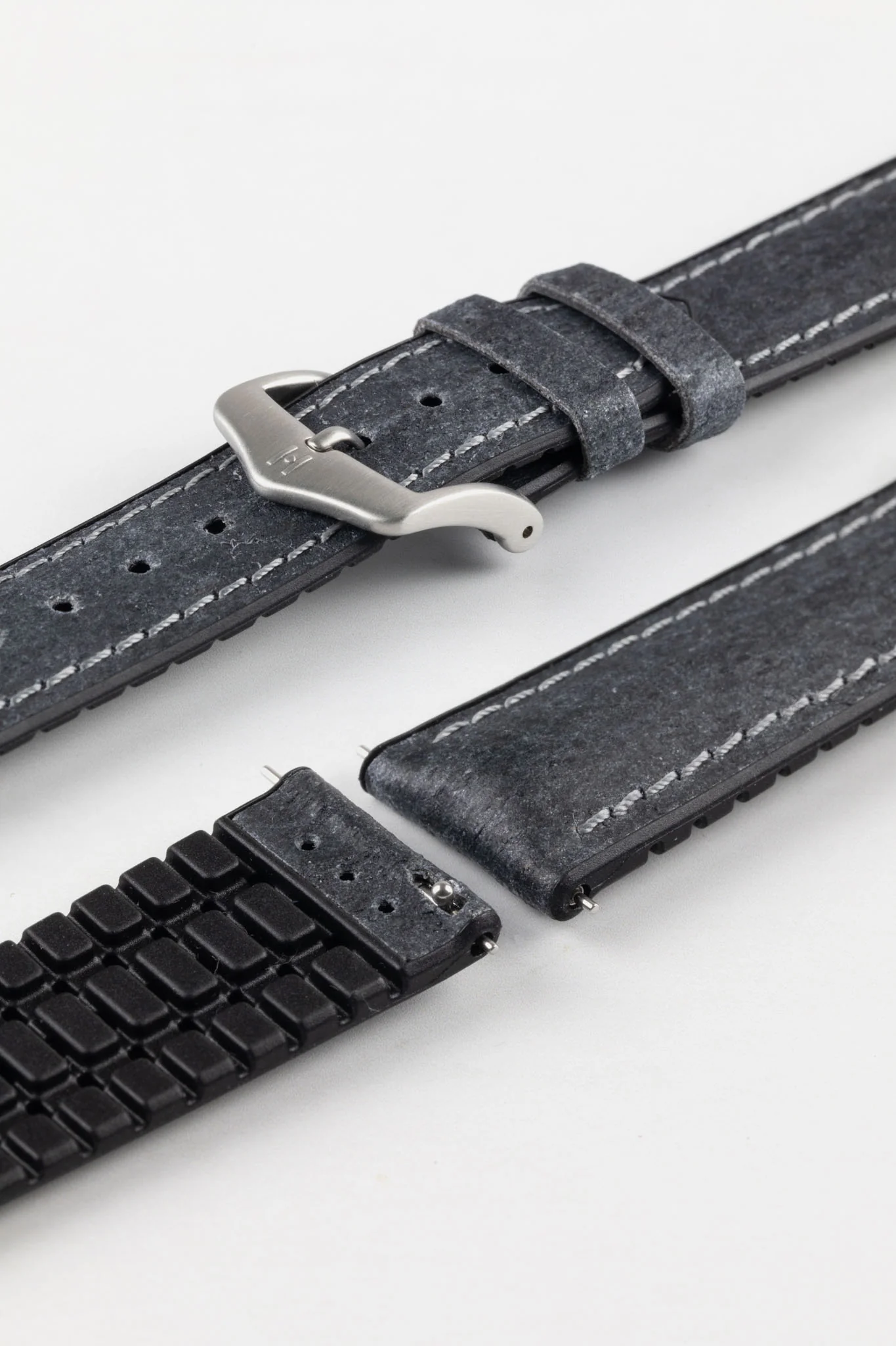 Hirsch STONE Performance Watch Strap - BLACK - Image 10