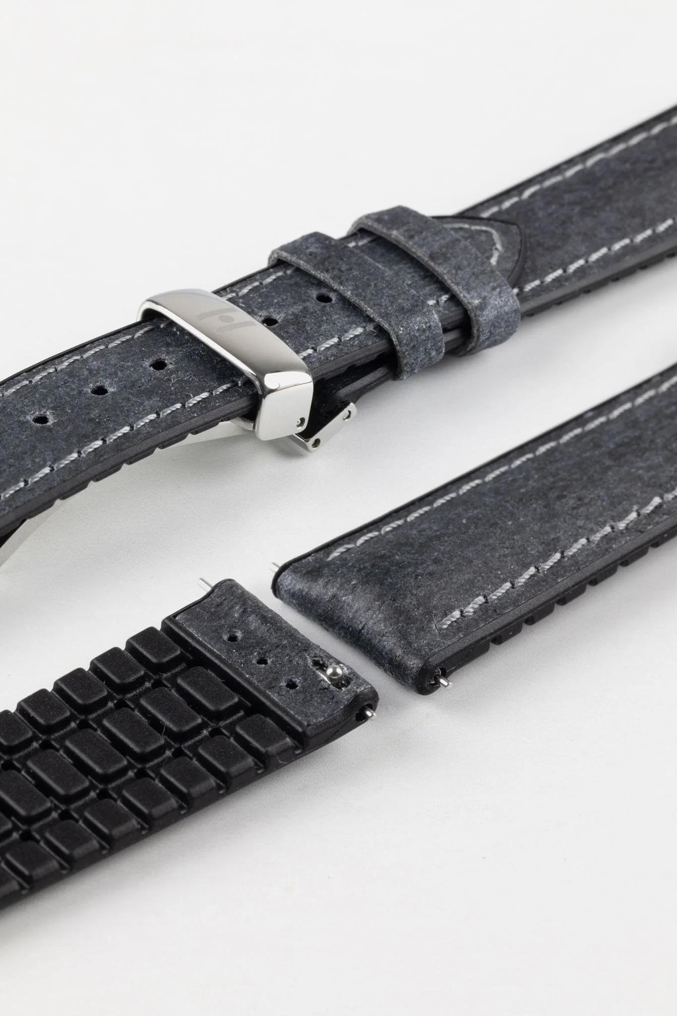 Hirsch STONE Performance Watch Strap - BLACK - Image 11