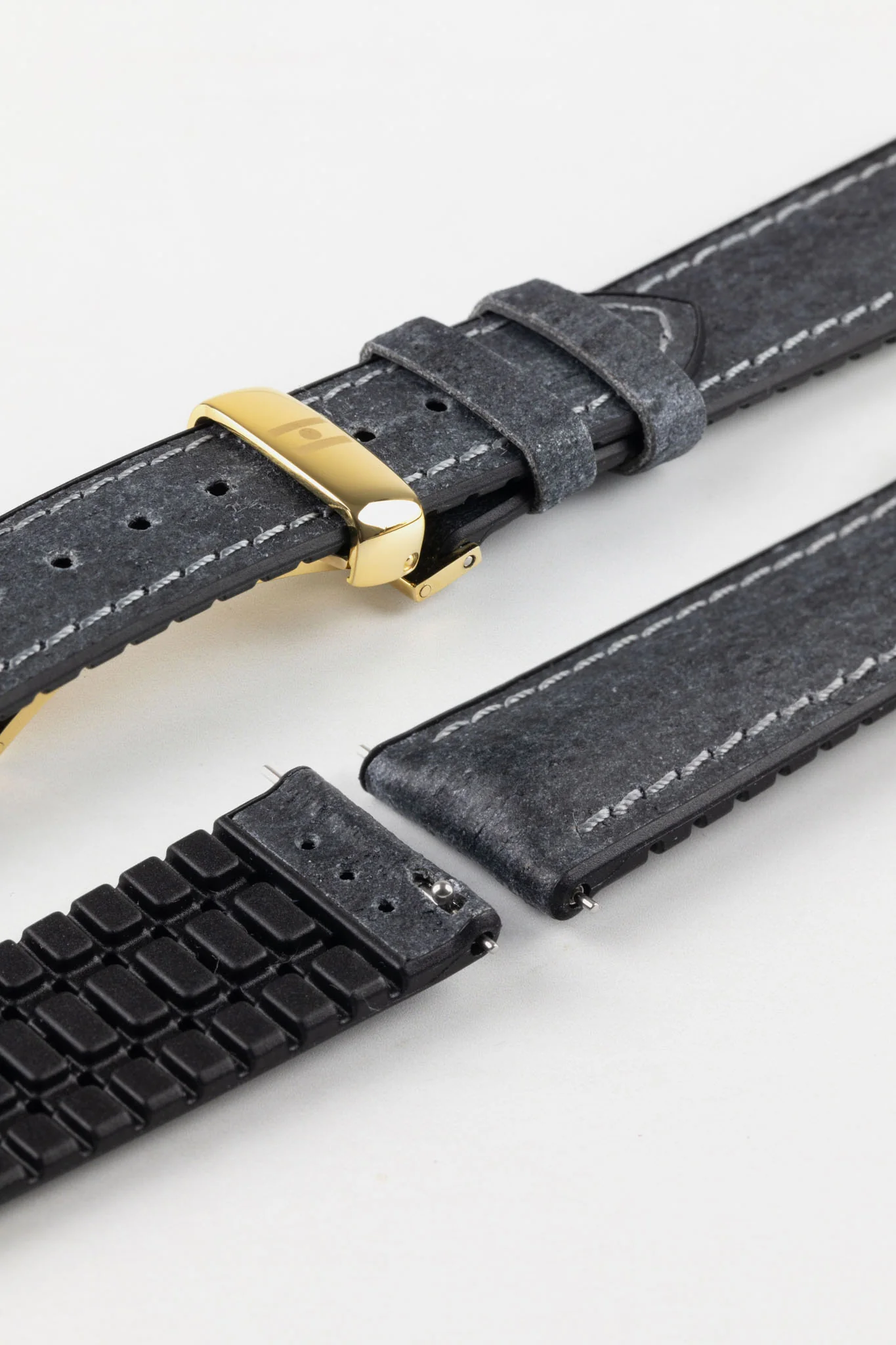 Hirsch STONE Performance Watch Strap - BLACK - Image 12