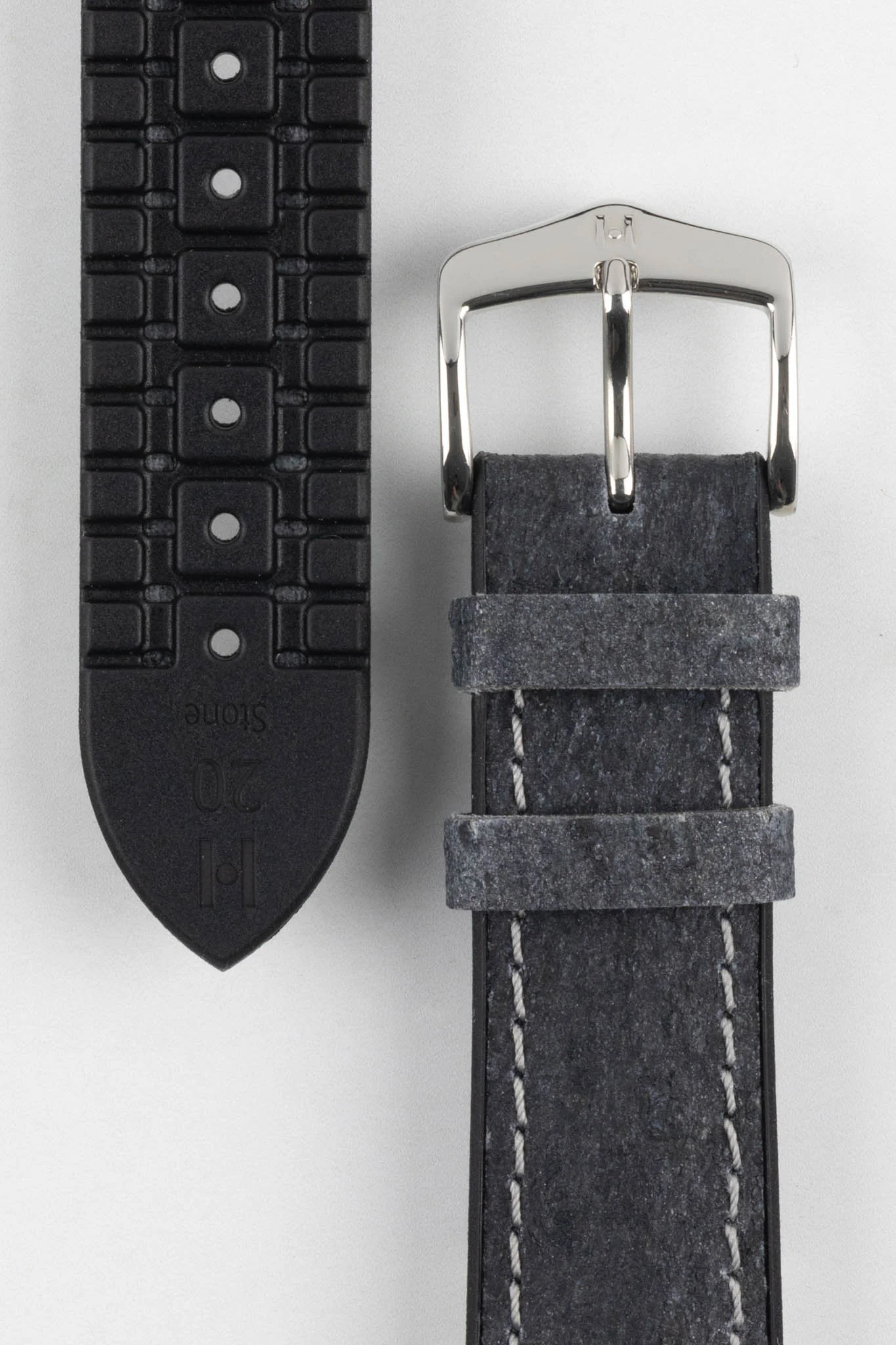 Hirsch STONE Performance Watch Strap - BLACK - Image 3
