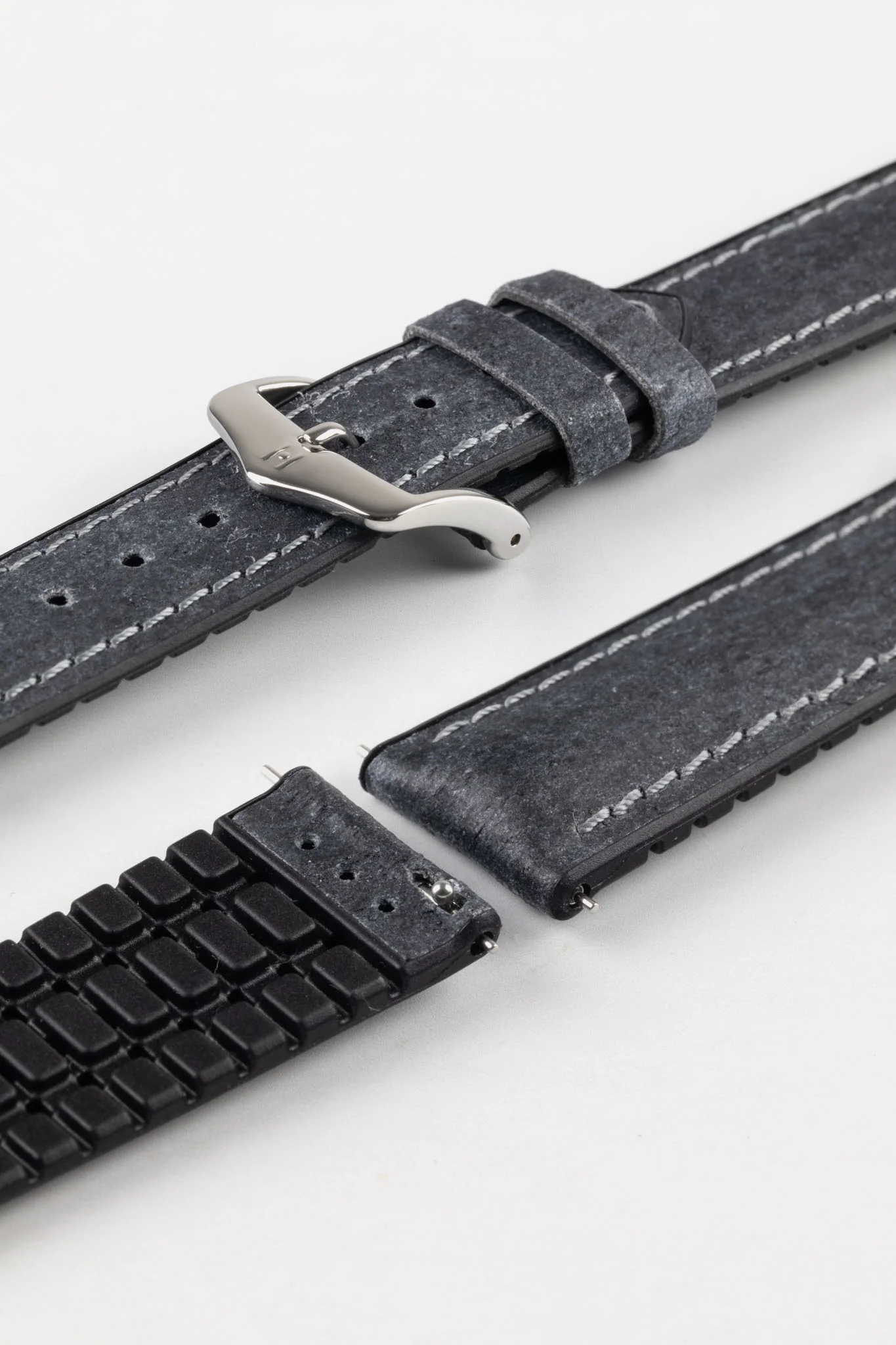 Hirsch STONE Performance Watch Strap - BLACK - Image 7