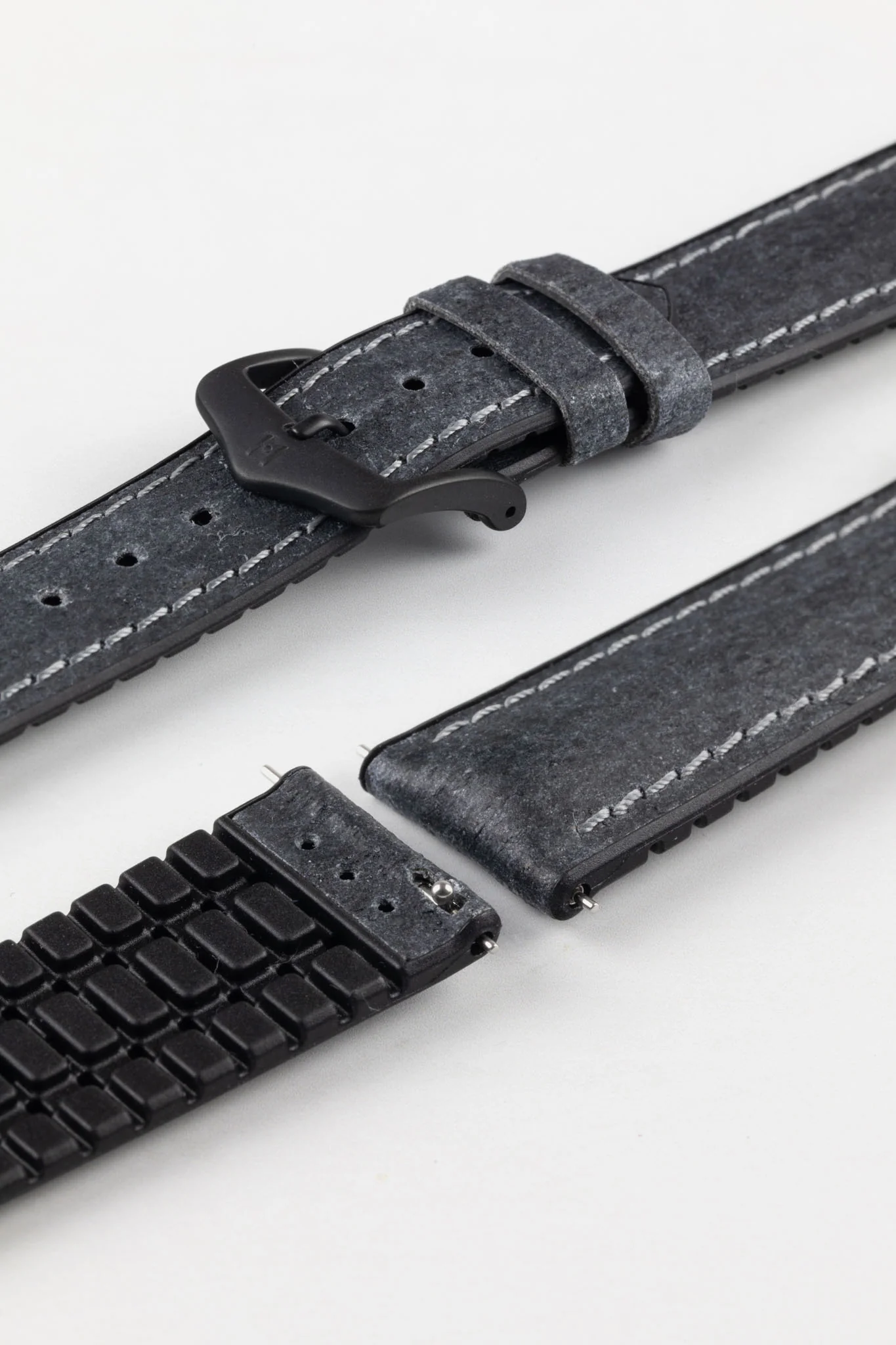 Hirsch STONE Performance Watch Strap - BLACK - Image 9