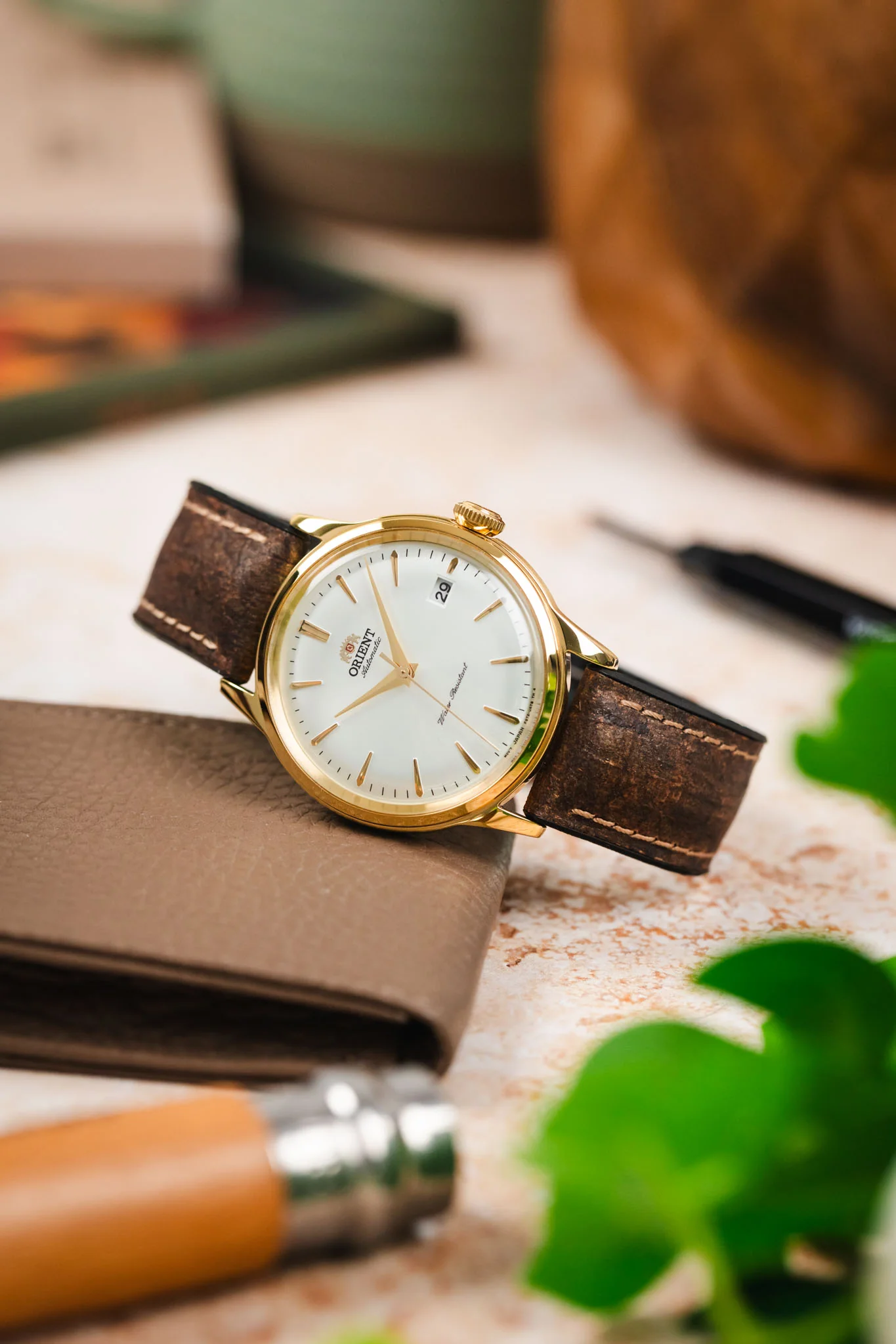 Hirsch STONE Performance Watch Strap - BROWN - Image 4