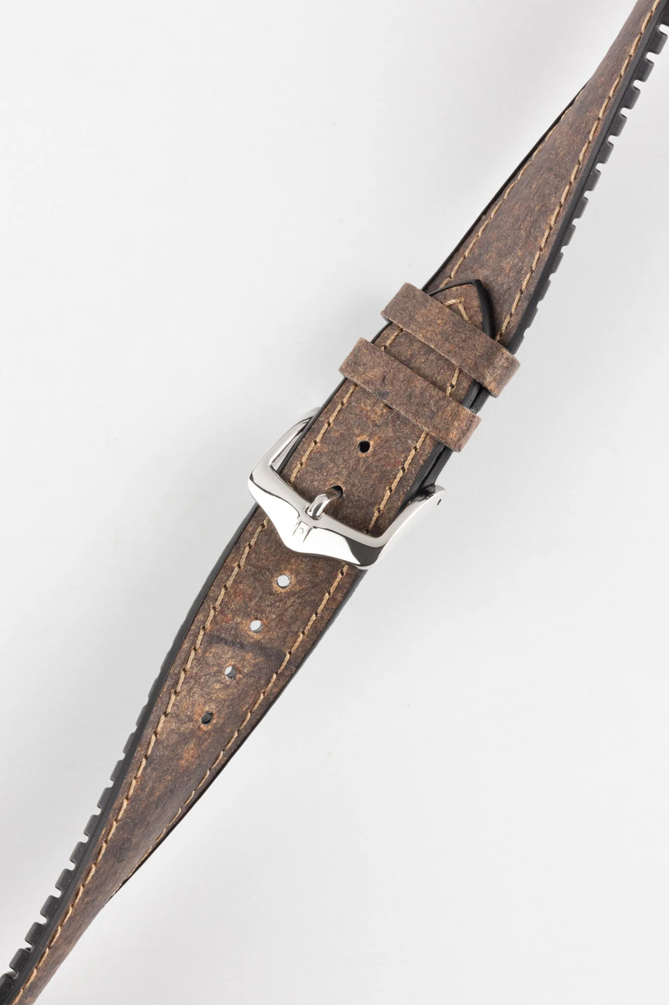Hirsch STONE Performance Watch Strap - BROWN - Image 5