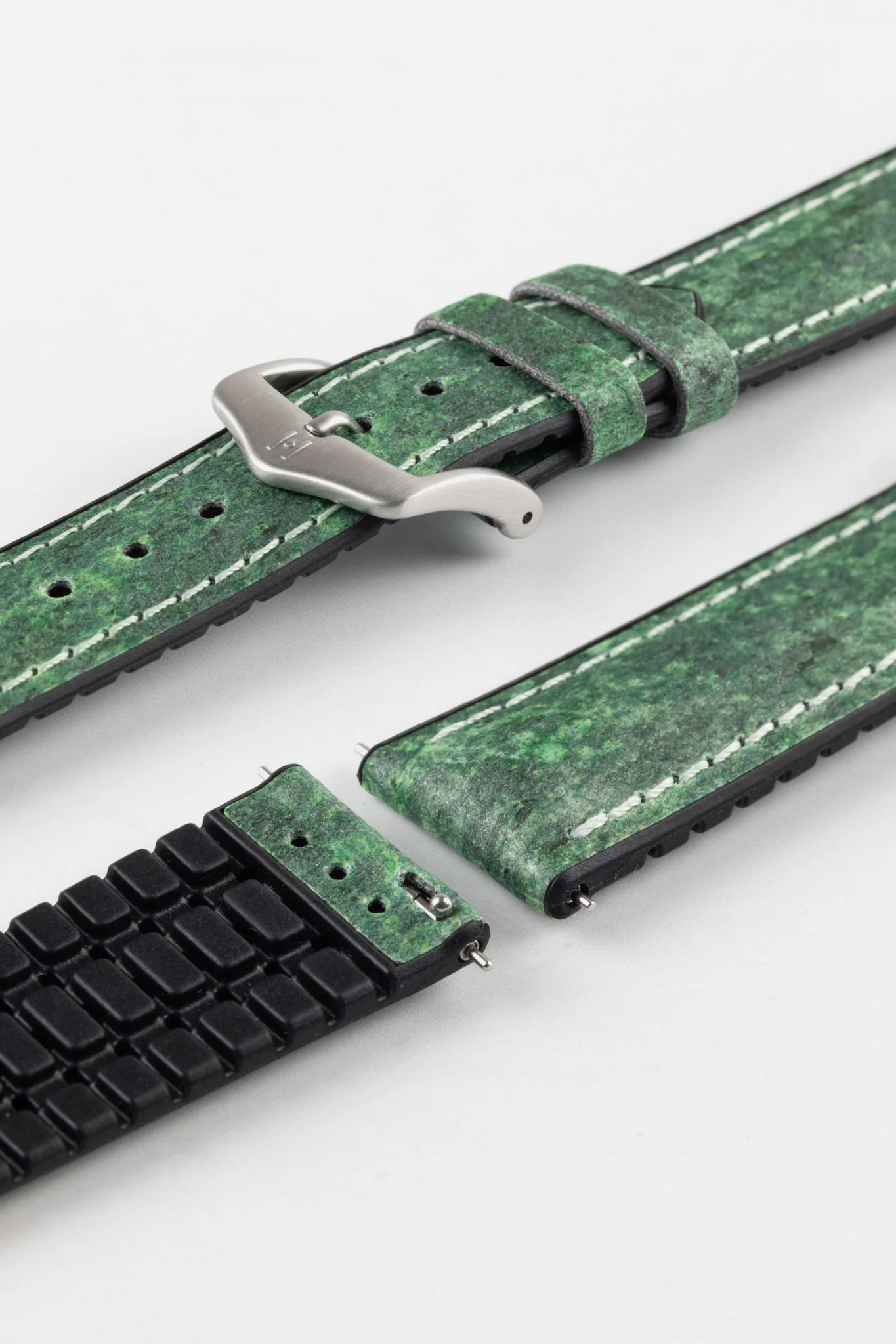 Hirsch STONE Performance Watch Strap - GREEN - Image 10